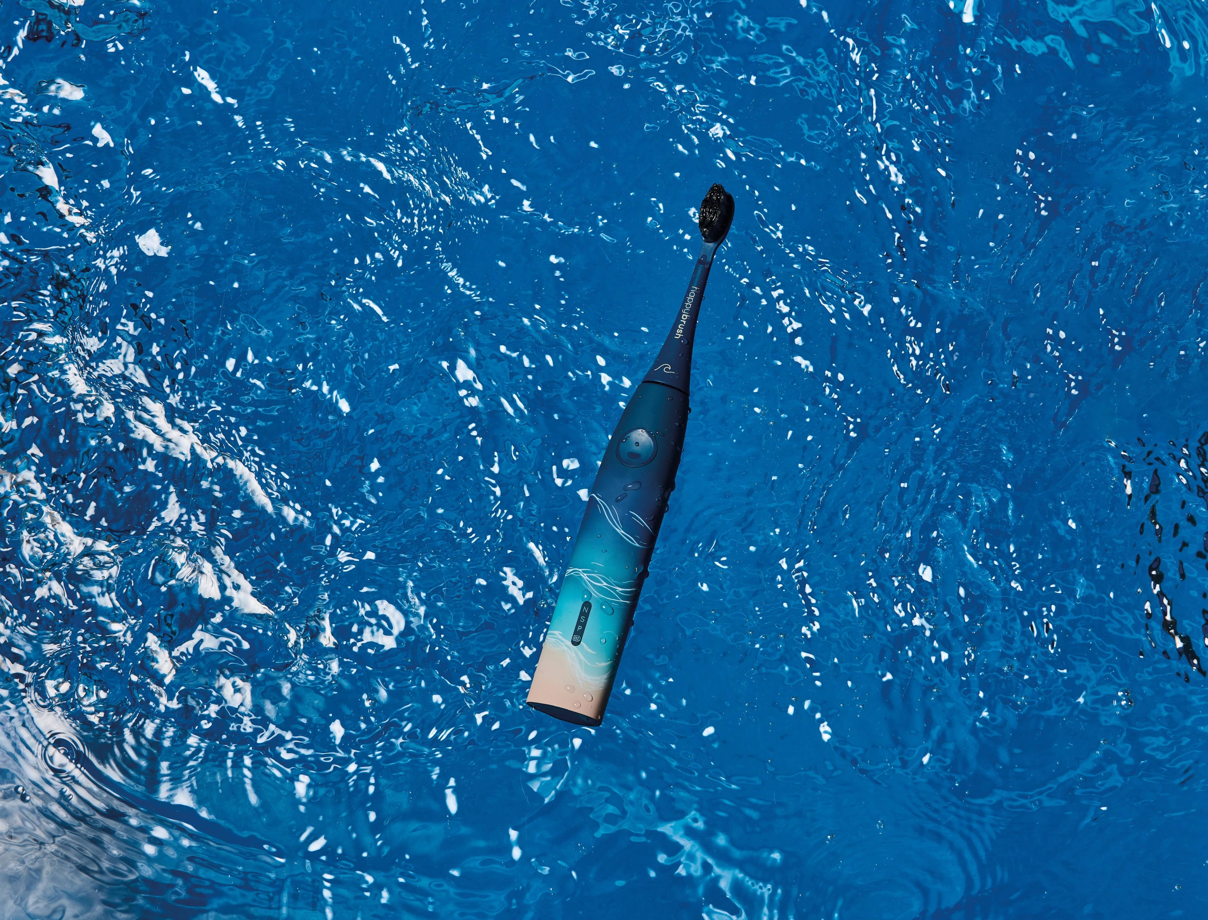 HAPPYBRUSH Elektrische Zahnbürste ECO VIBE 3, Starterkit Ocean HAPPYBRUSH Elektrische Zahnbürste ECO VIBE 3, Starterkit Ocean