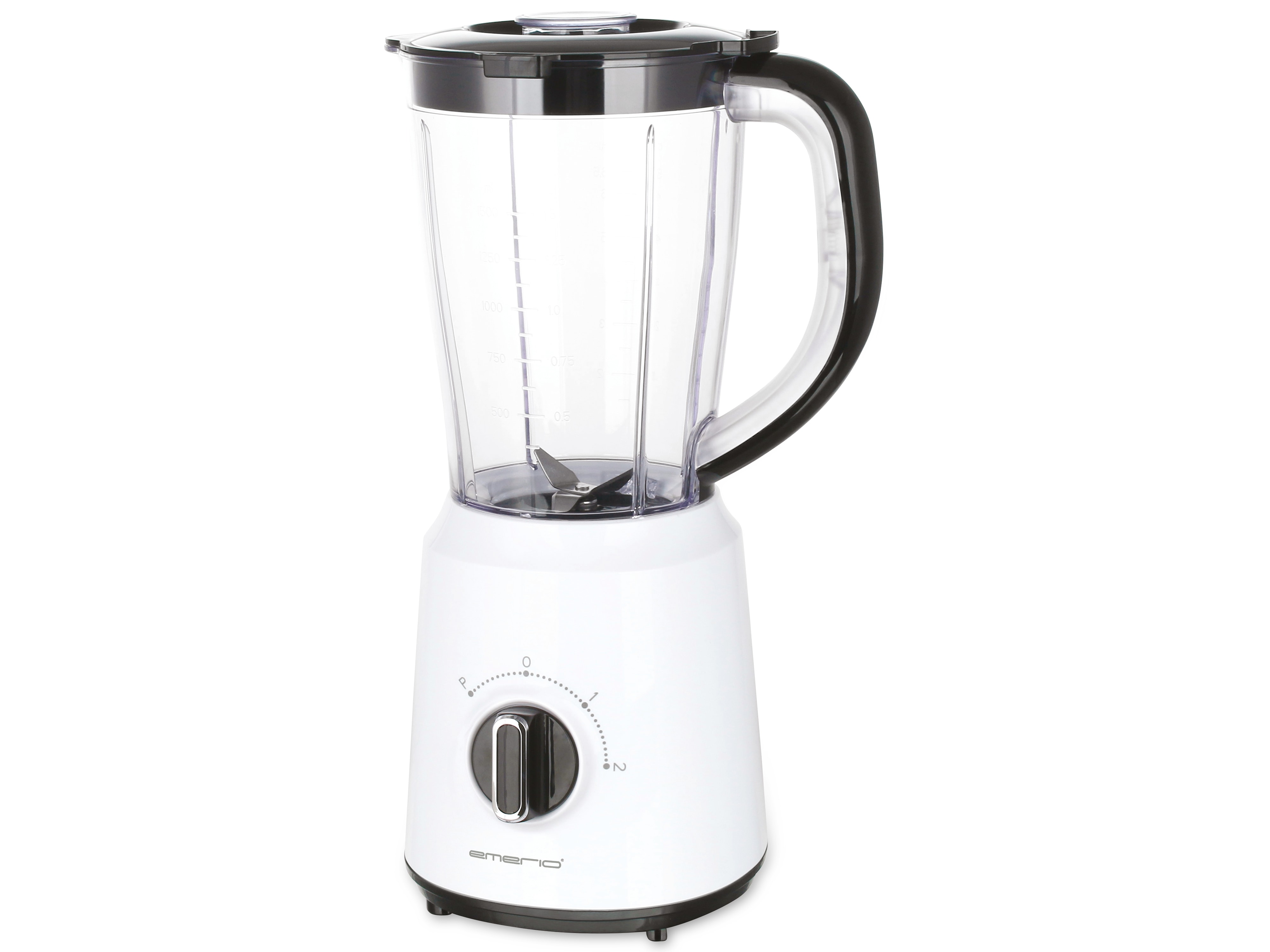 EMERIO Standmixer BL-124816.7, 1,5 L, 500 W, weiß