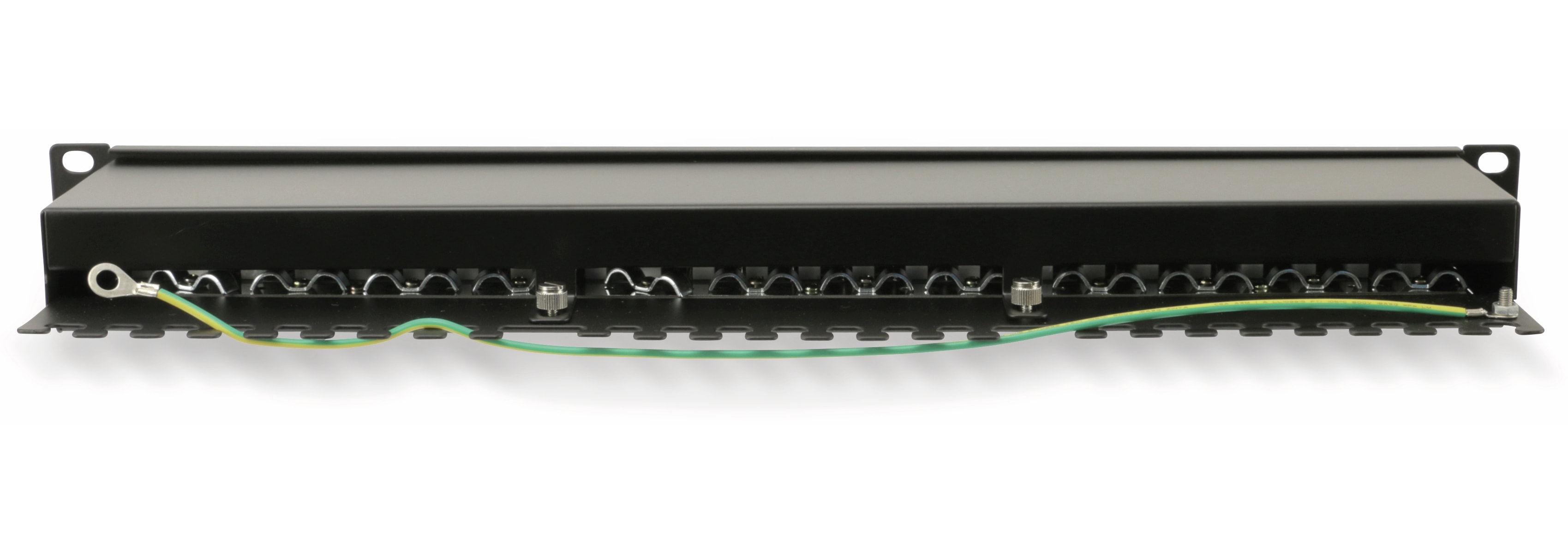 RED4POWER CAT.6a Patchpanel R4-N119S, 24-fach, 19", schwarz