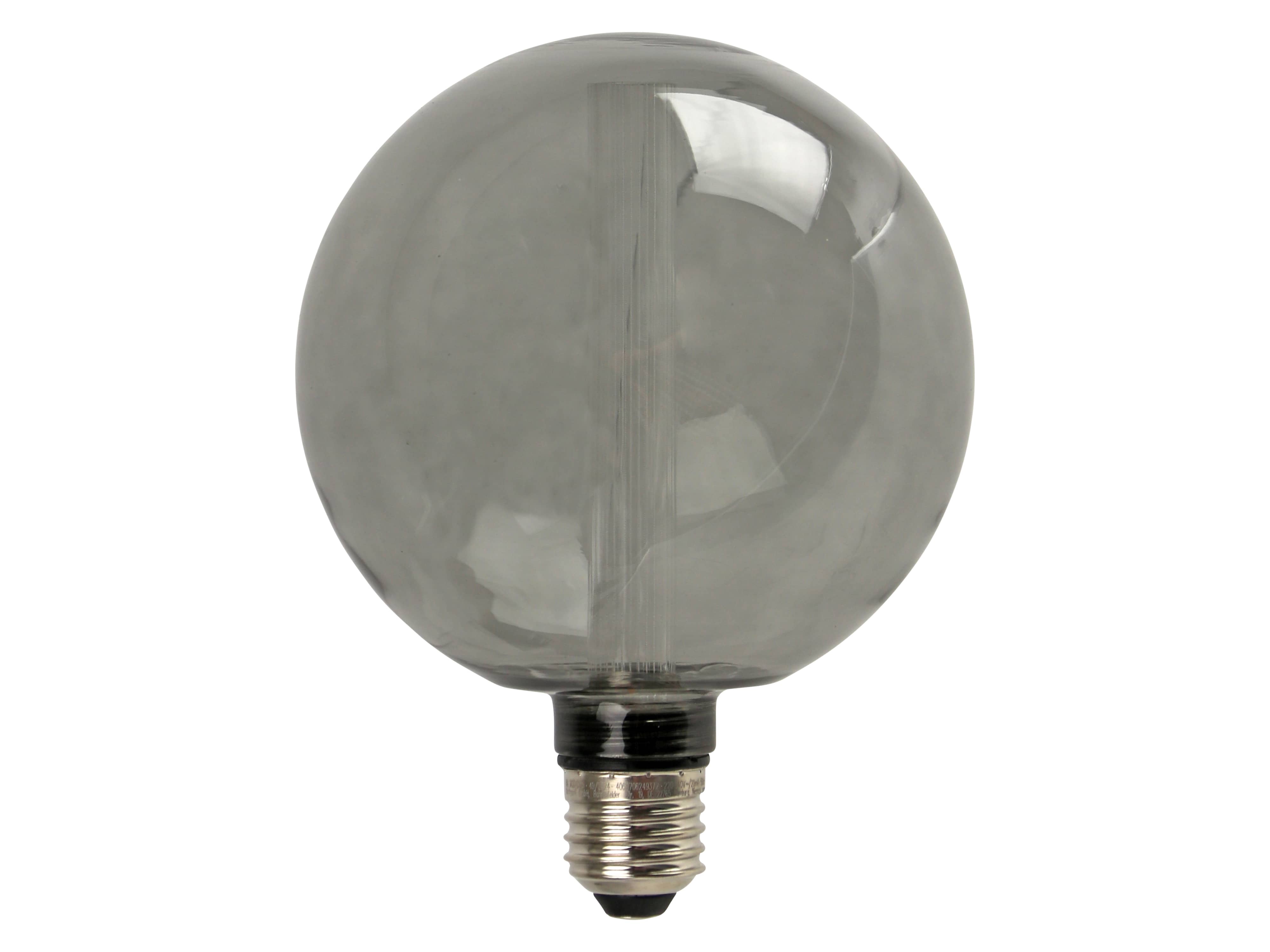 LED-Lampe, E27, 2W, 3000K, EEK: G, 140lm, warmweiß, schwarz