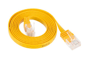 S-IMPULS CAT.6 Patchkabel, slim, 0,25 m, gelb S-IMPULS CAT.6 Patchkabel, slim, 0,25 m, gelb