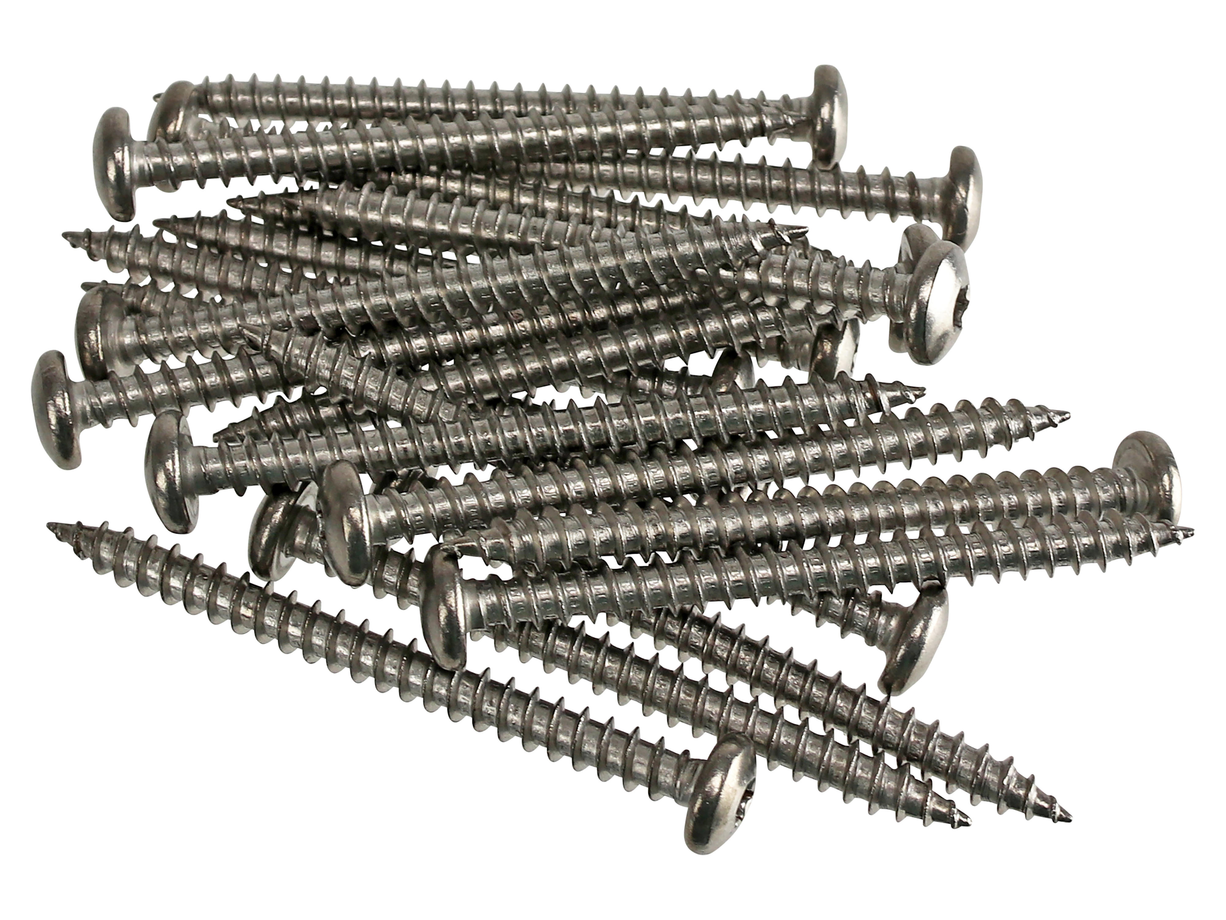 Edelstahl Spanplattenschrauben 6x70, T25, Vollgewinde, 20 Stück