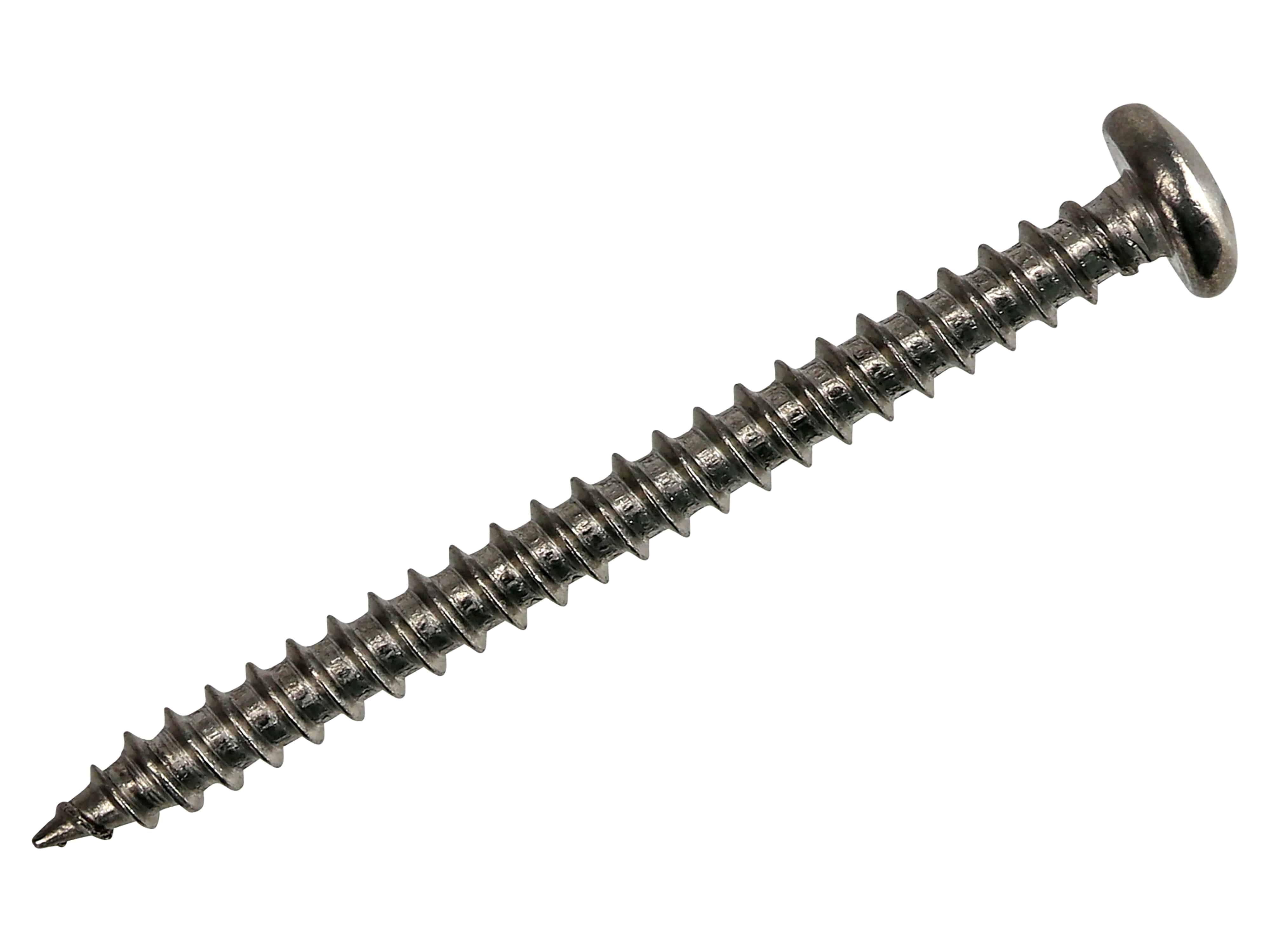 Edelstahl Spanplattenschrauben 6x70, T25, Vollgewinde, 20 Stück