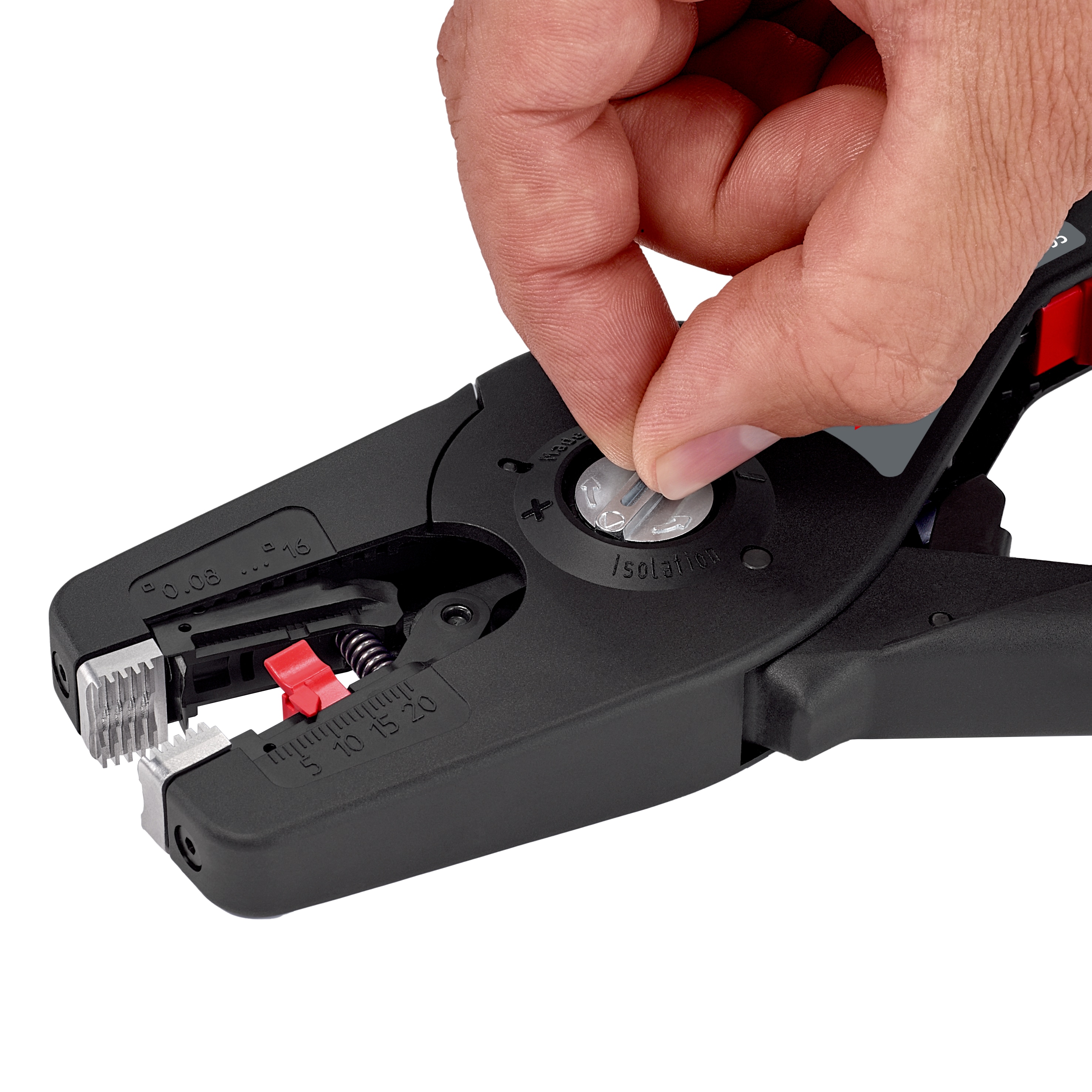 KNIPEX Automatische Abisolierzange PreciStrip16, 12 52 195 SB KNIPEX Automatische Abisolierzange PreciStrip16, 12 52 195 SB
