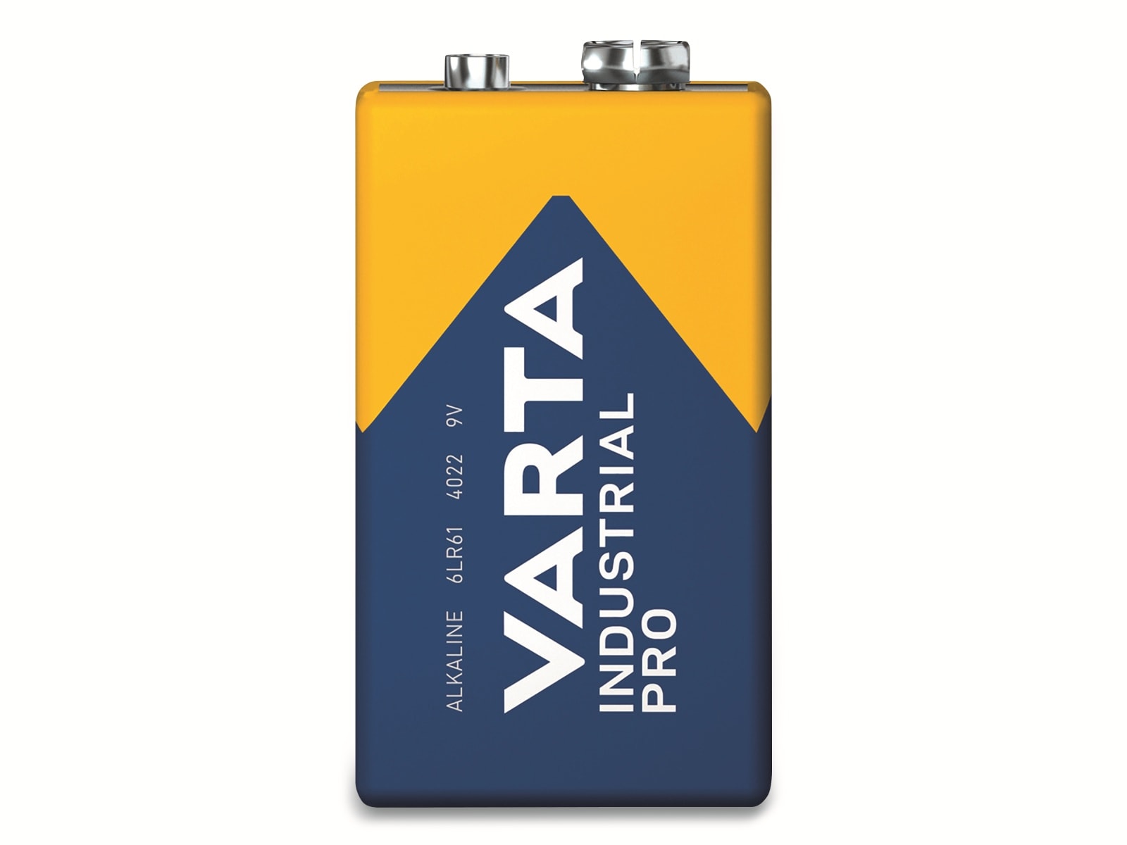 VARTA Batterie Alkaline, E-Block, 6LR61, 9V, Industrial Pro, 1 Stück VARTA Batterie Alkaline, E-Block, 6LR61, 9V, Industrial Pro, 1 Stück