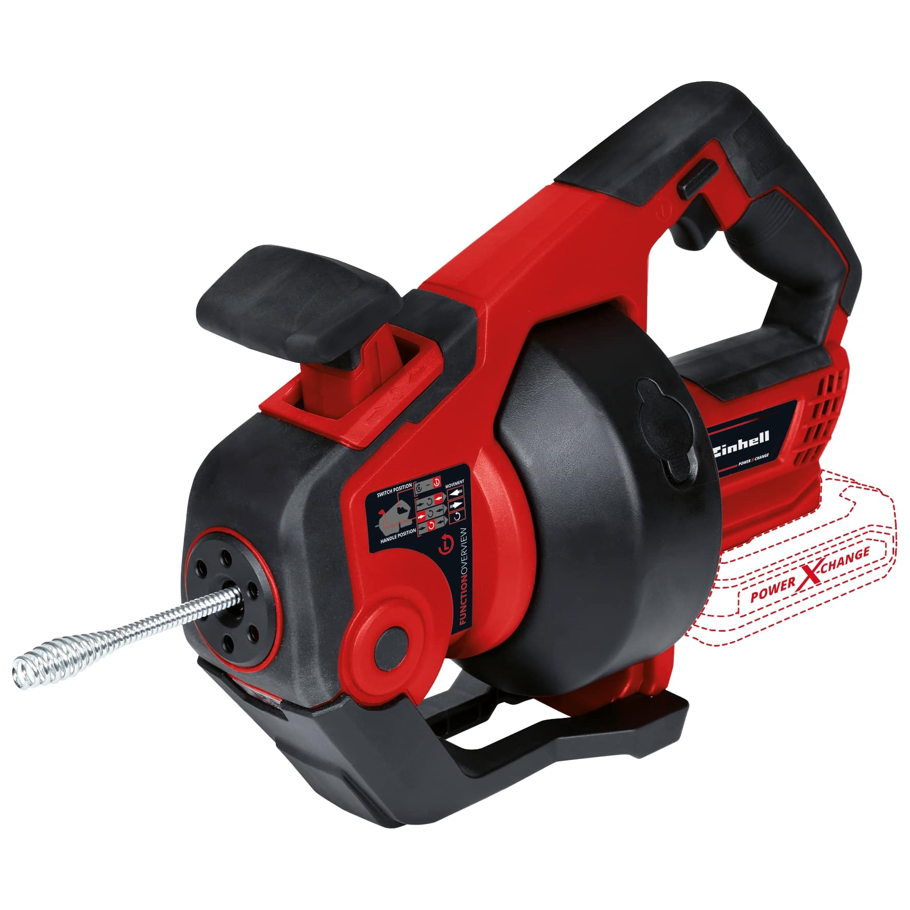 EINHELL Akku-Rohrreiniger TE-DA 18/760 Li Kit (1x 4,0 Ah) EINHELL Akku-Rohrreiniger TE-DA 18/760 Li Kit (1x 4,0 Ah)