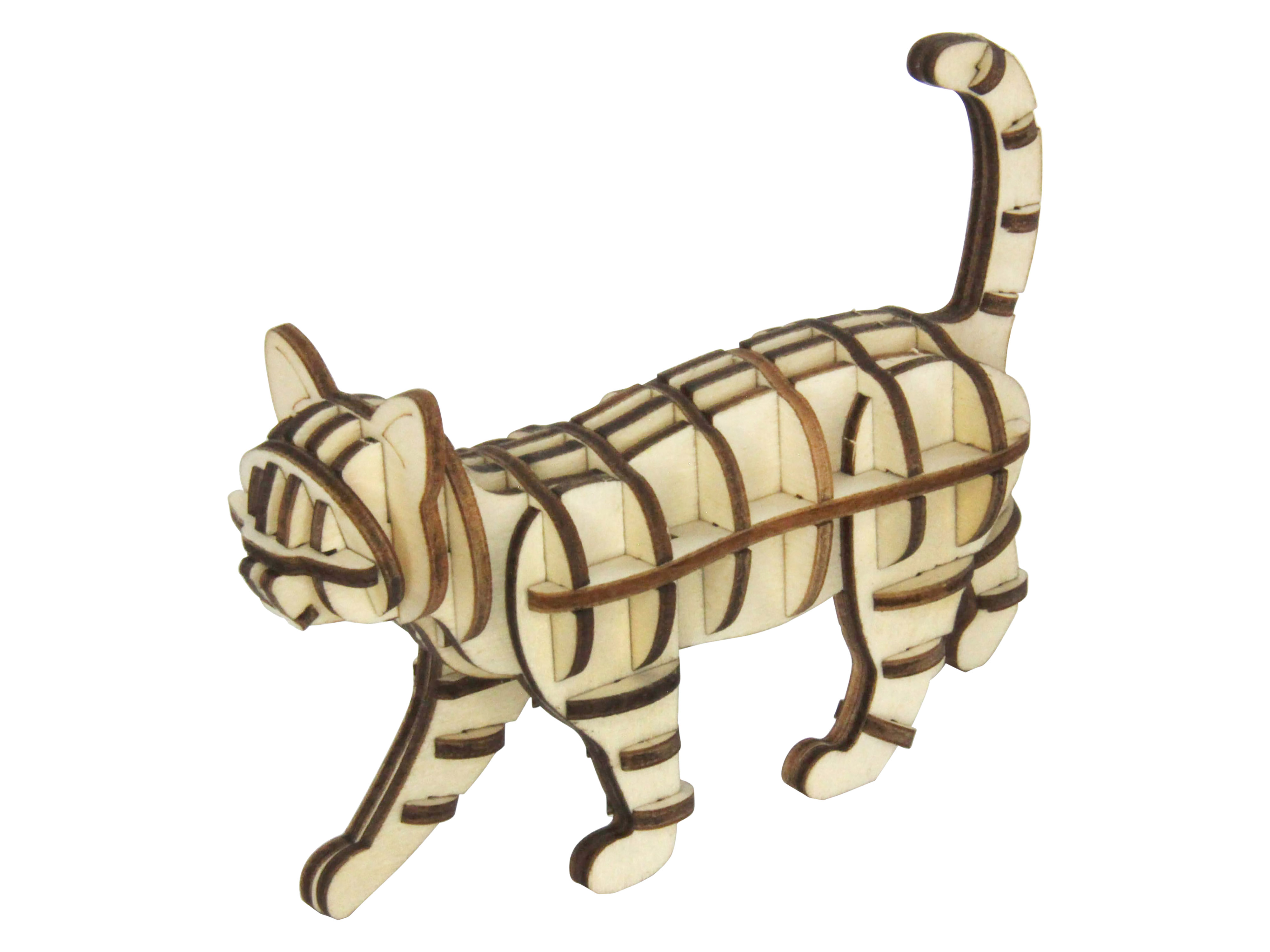 SOL-EXPERT 3D Holz Puzzle Katze