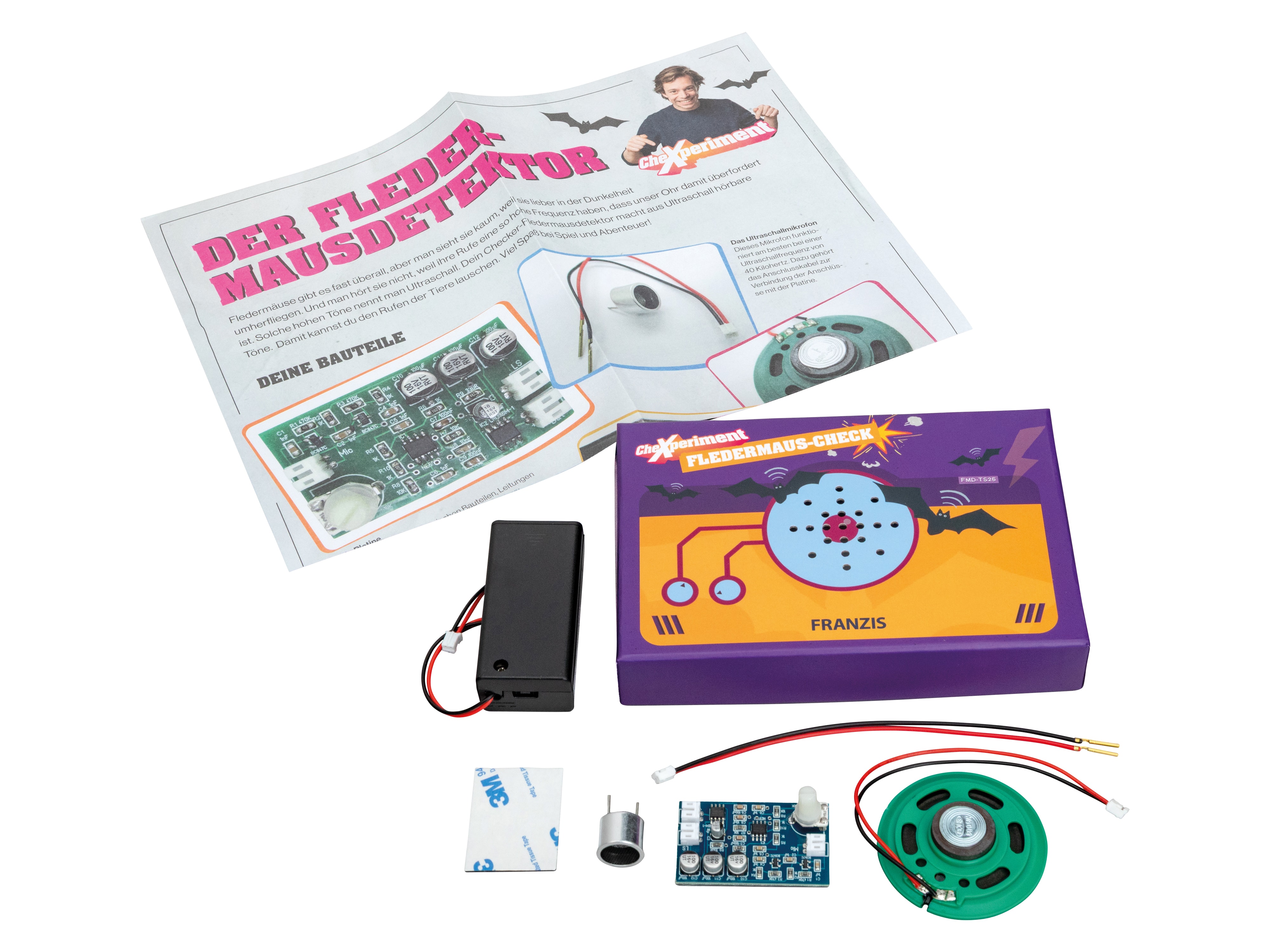 FRANZIS CheXperiment Fledermaus-Check (Checker Tobi) 67248