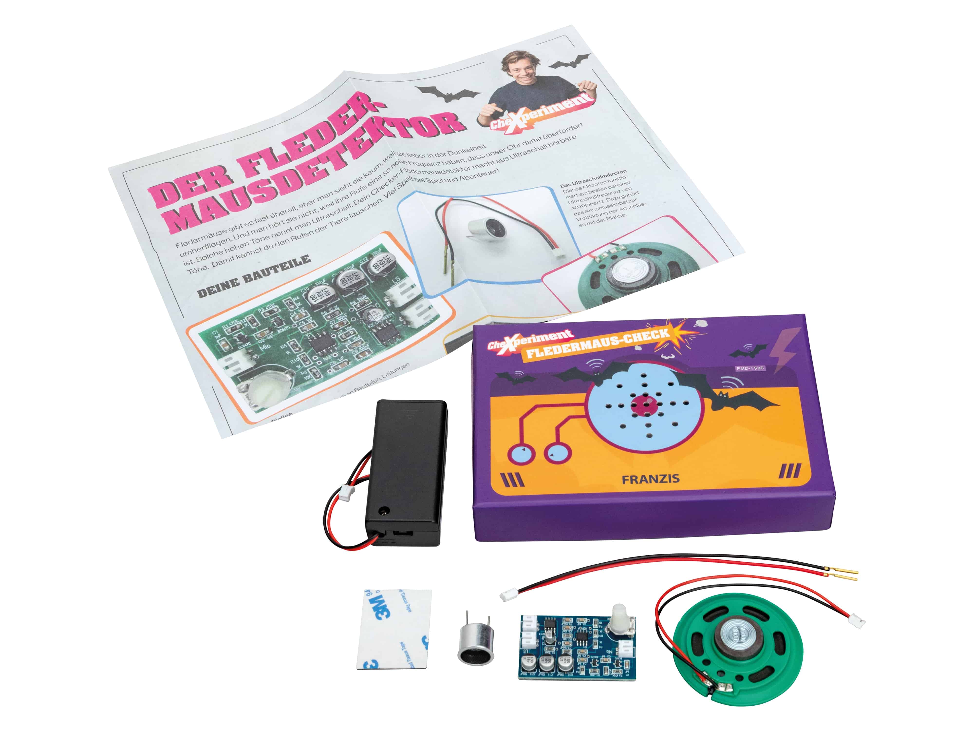 FRANZIS CheXperiment Fledermaus-Check (Checker Tobi) 67248