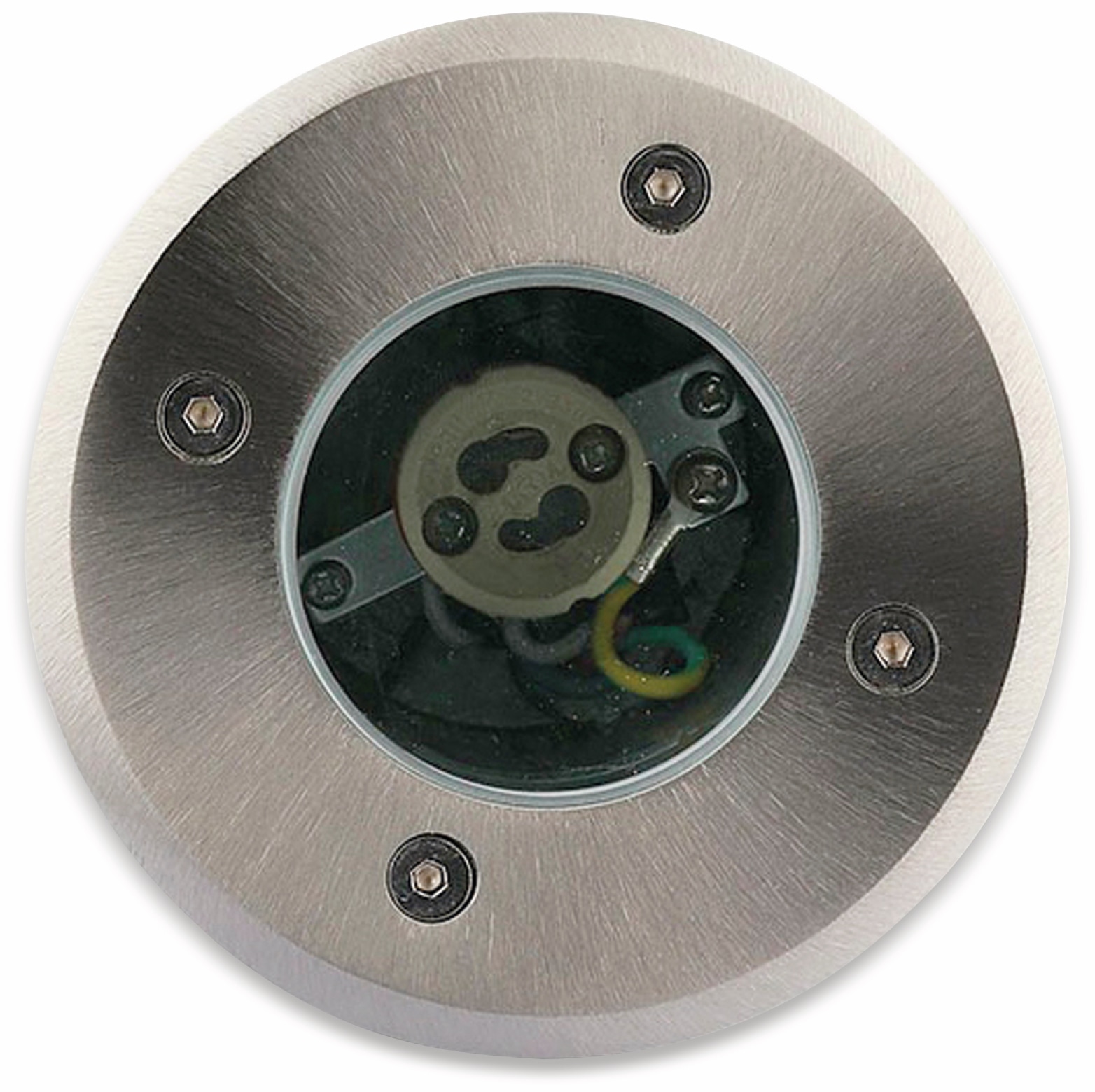 V-TAC Bodeneinbaustrahler VT-7677, IP65, GU10, rund, VT-1515 V-TAC Bodeneinbaustrahler VT-7677, IP65, GU10, rund, VT-1515