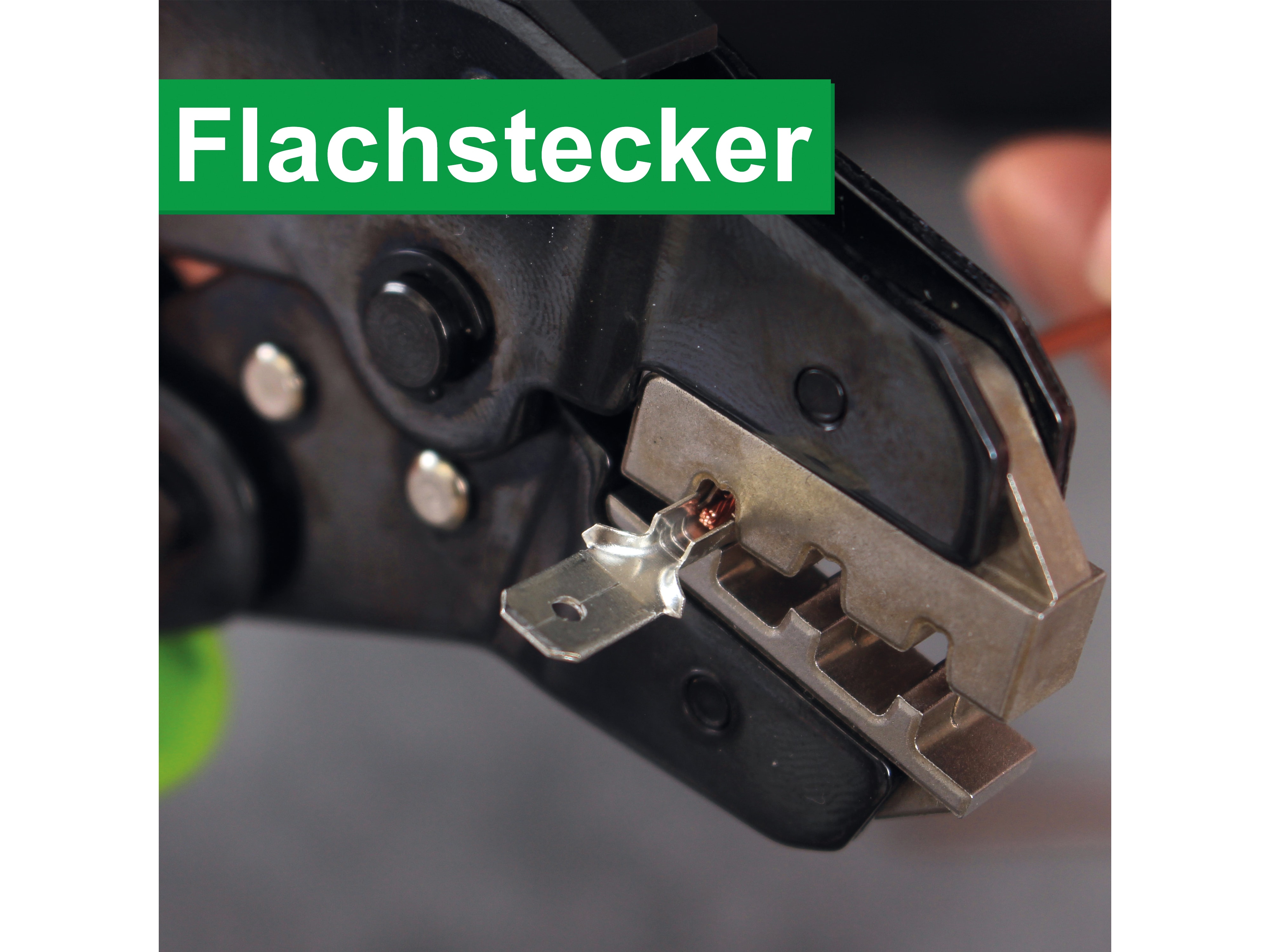 QUADRIOS Wechseleinsatz "Flachsteckverbinder" für Crimpzange 22T013