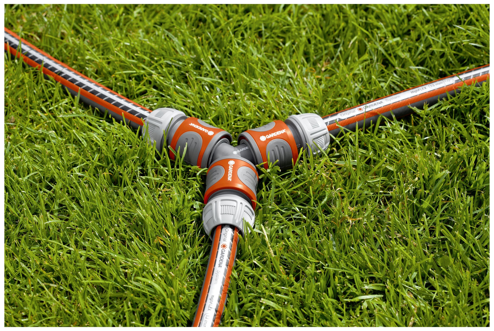 GARDENA Schnellkupplung Y-Verteiler 18287-20, 13 mm (1/2"), 15 mm (5/8")