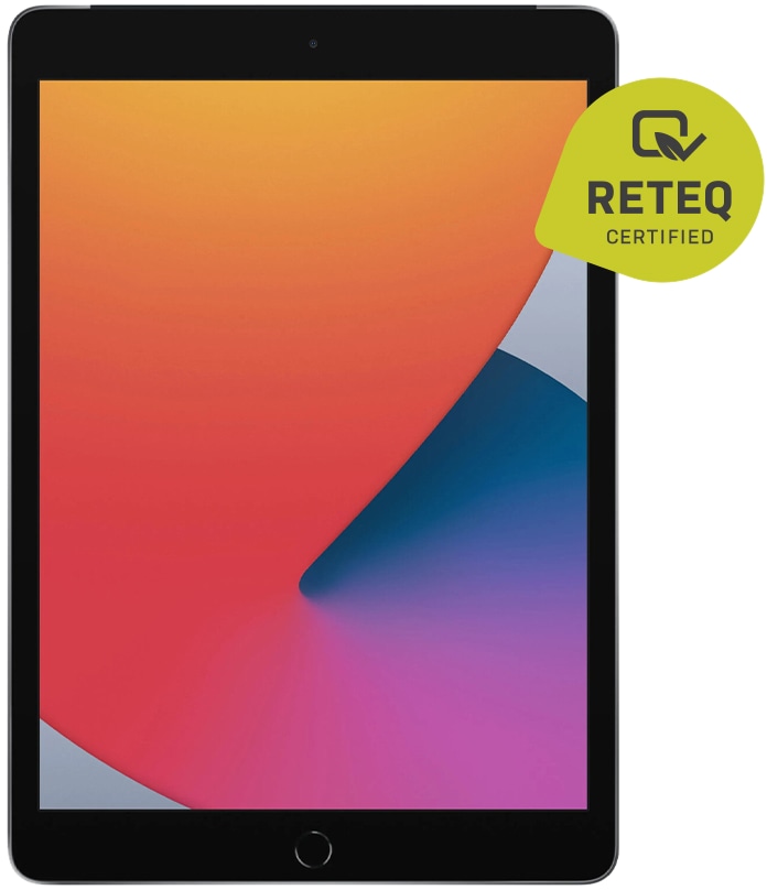 APPLE Tablet iPad 8 (2020), WLAN, 128GB, spacegrau, Tastatur