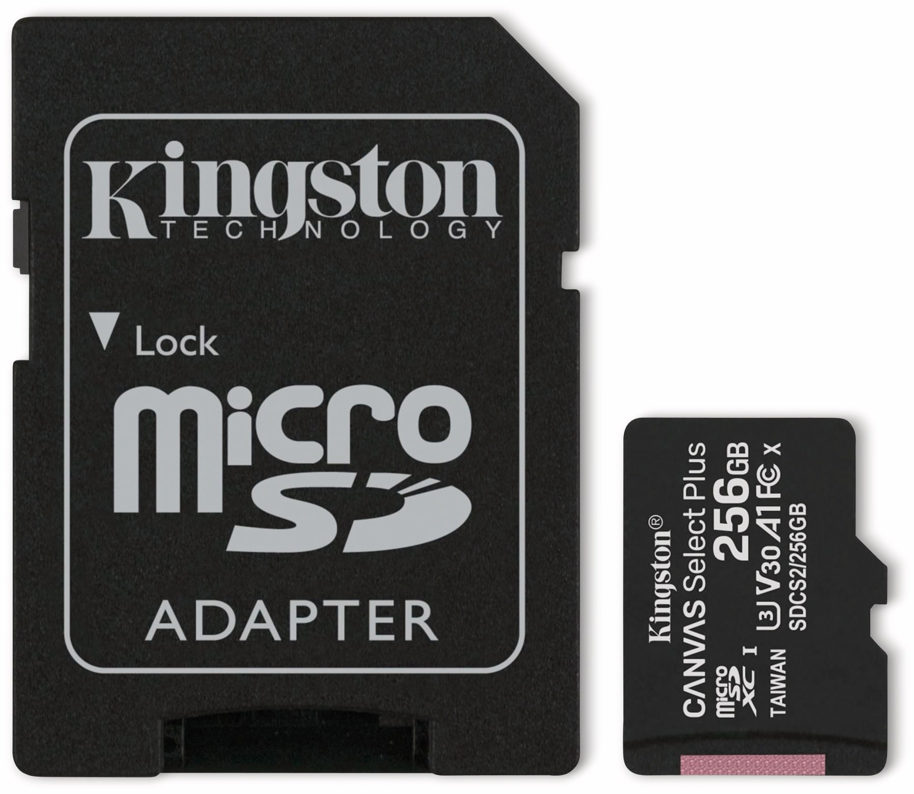 KINGSTON MicroSD-Card Canvas Select Plus, 256 GB KINGSTON MicroSD-Card Canvas Select Plus, 256 GB