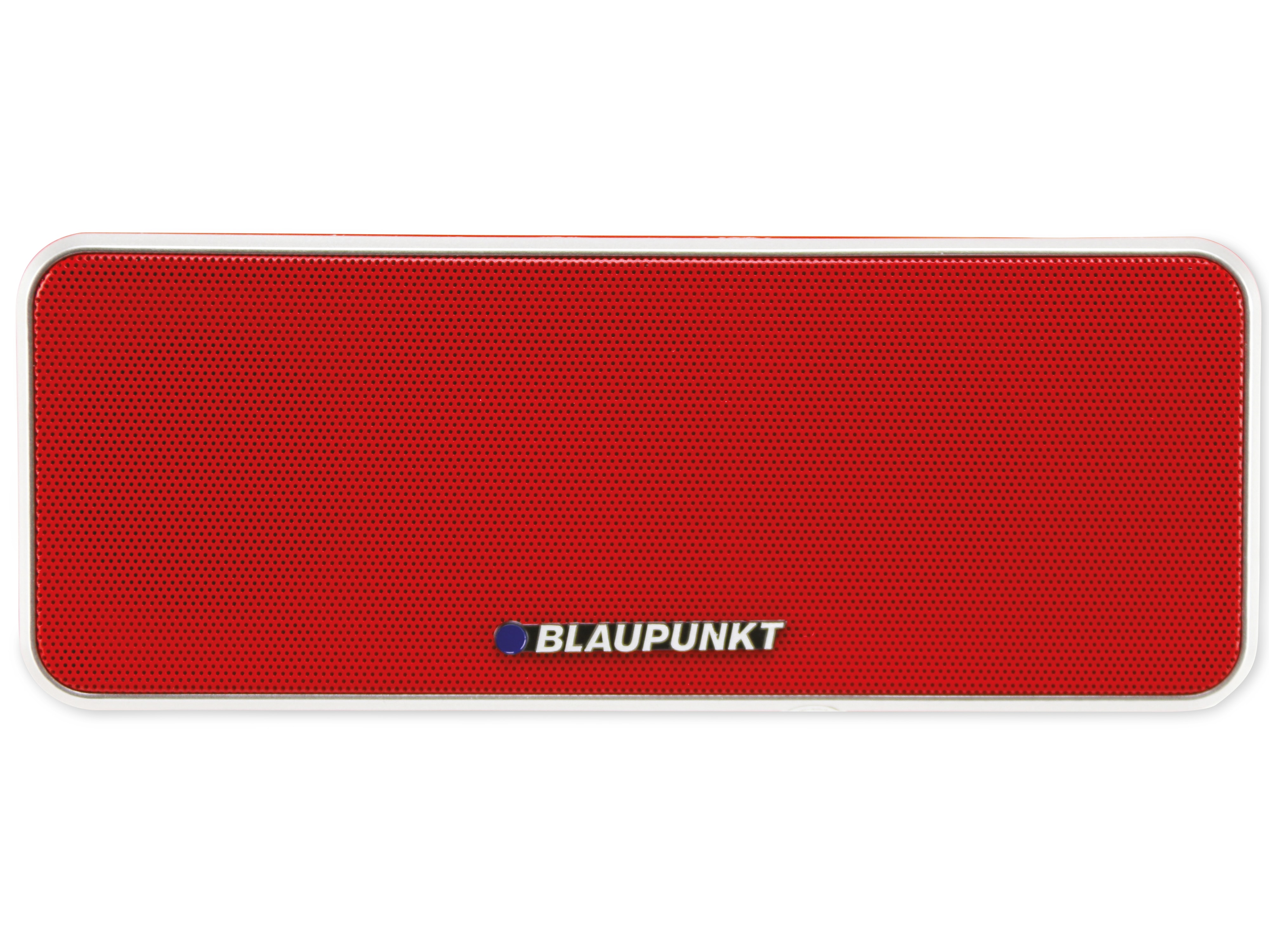 BLAUPUNKT Bluetooth-Lautsprecher BT 6, rot BLAUPUNKT Bluetooth-Lautsprecher BT 6, rot