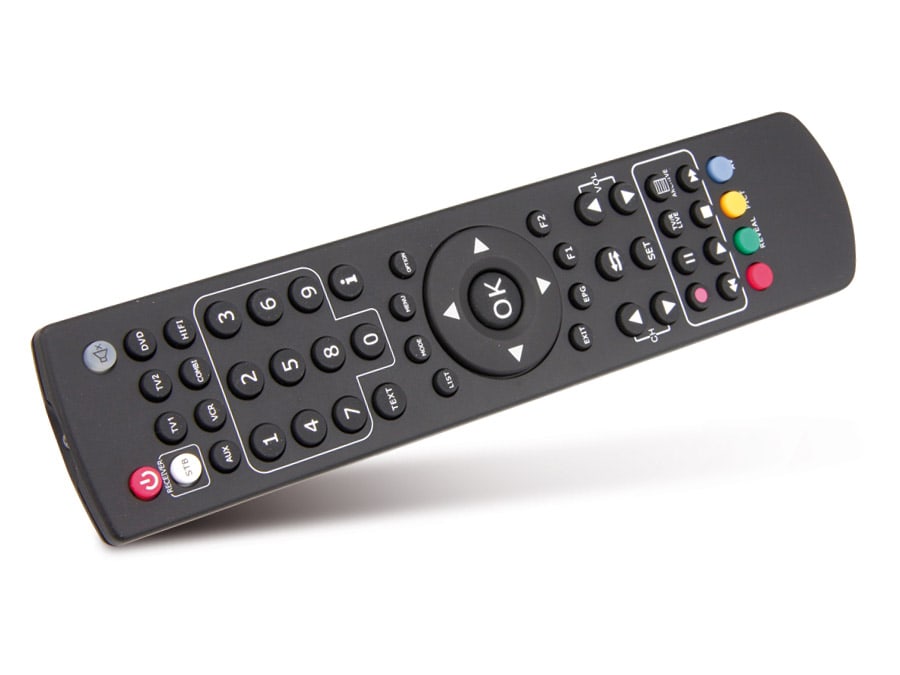 Universal-Fernbedienung RC0896, passend für DR...-Receiver Universal-Fernbedienung RC0896, passend für DR...-Receiver