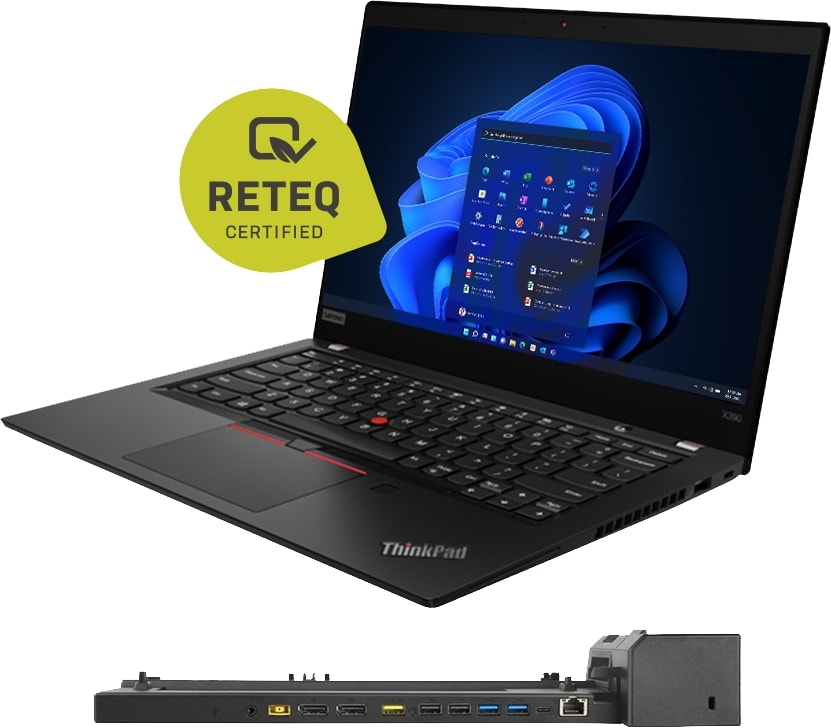 LENOVO Notebook Thinkpad X390, 33,78 cm, (13.3"), 16GB, 256GB, Win11Home, gebraucht