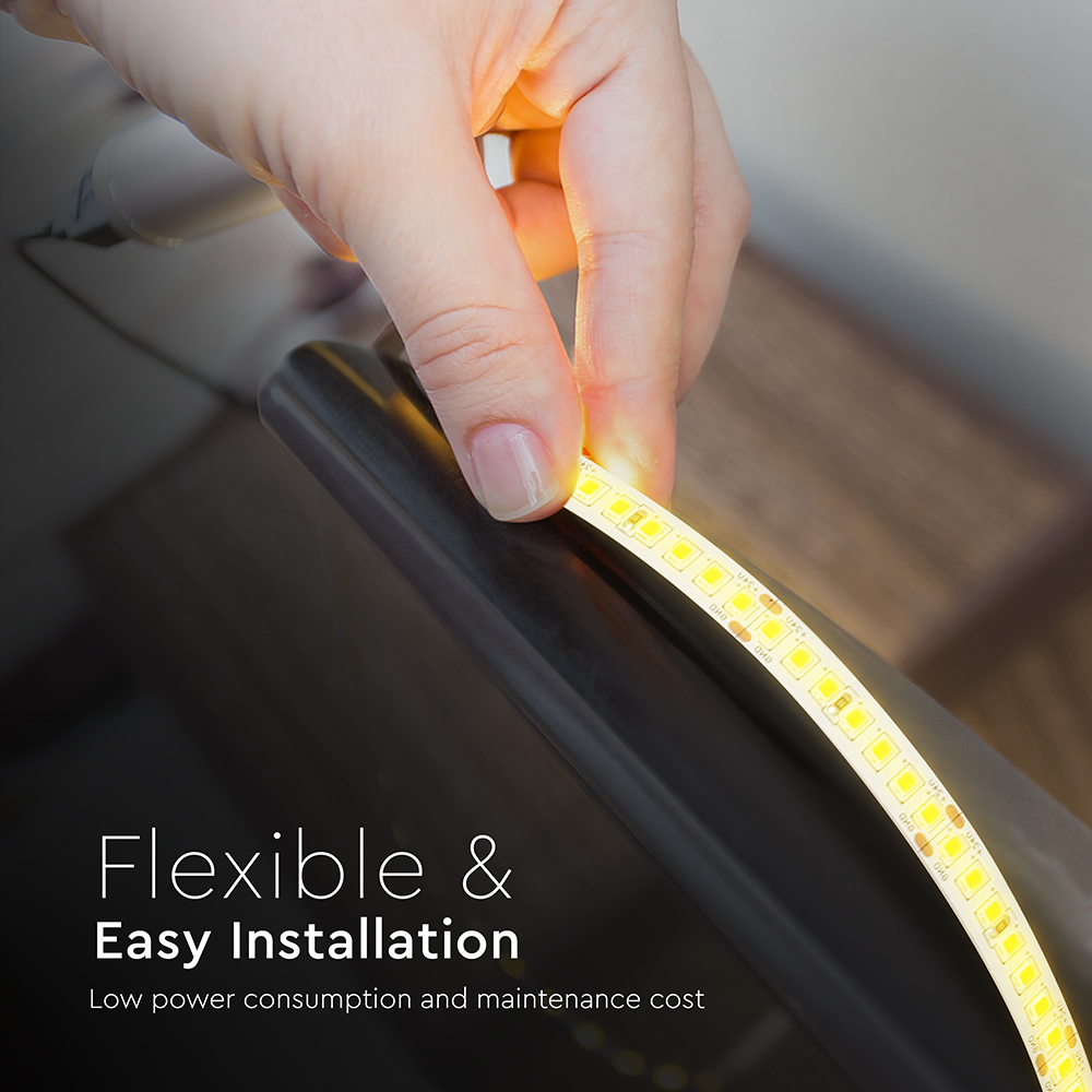 V-TAC LED-Stripe VT-2125976, 120W, EEK: E, 13800lm, 4000K, 120°, 24V, 10m V-TAC LED-Stripe VT-2125976, 120W, EEK: E, 13800lm, 4000K, 120°, 24V, 10m