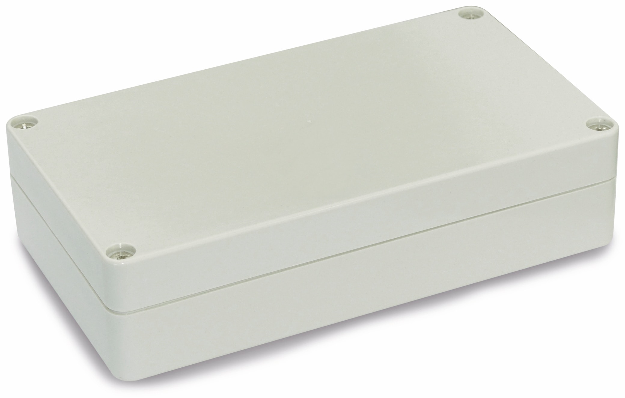 Modulgehäuse ABS, 158x90x40 mm, IP65, lichtgrau Modulgehäuse ABS, 158x90x40 mm, IP65, lichtgrau