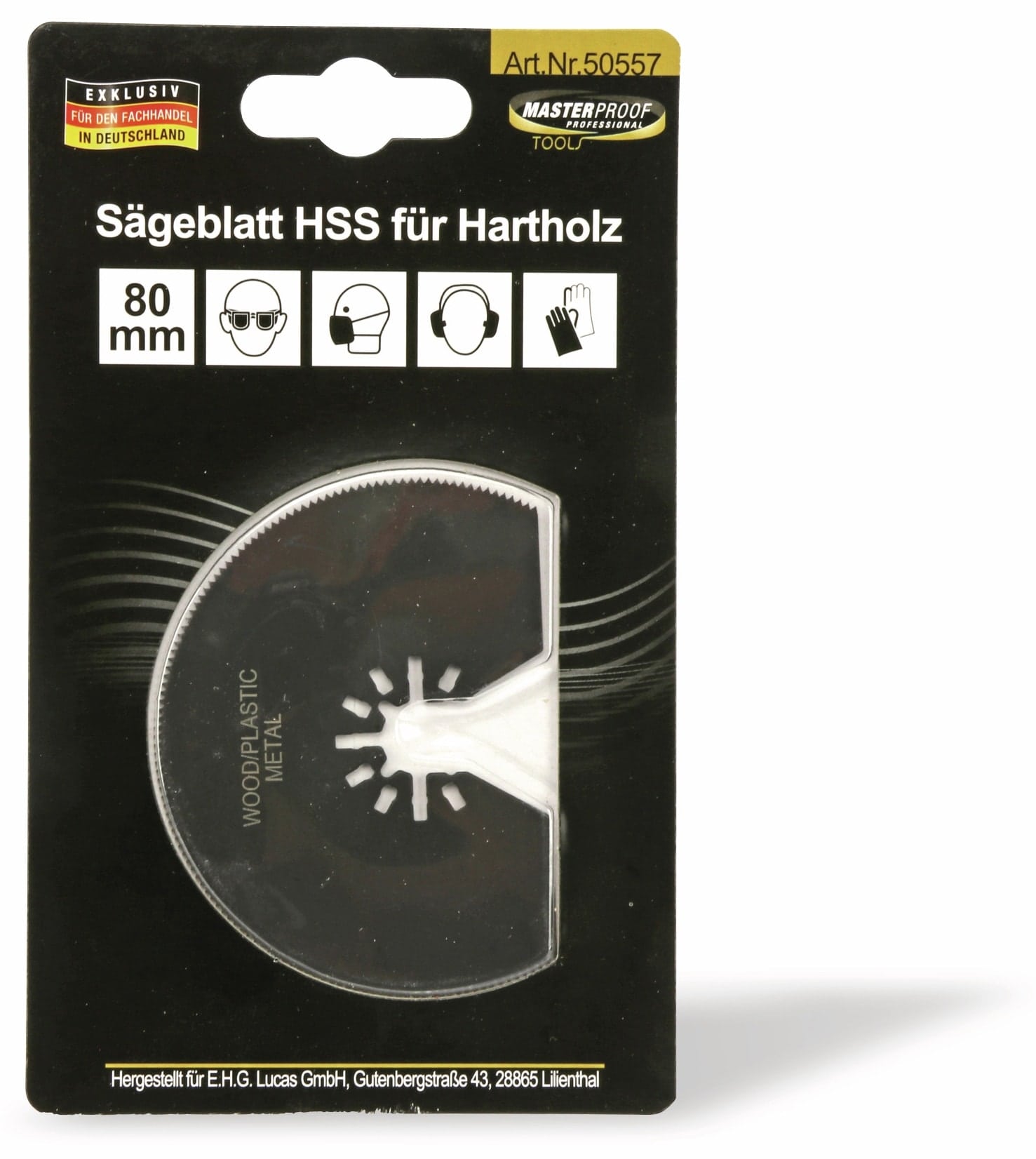 HSS Sägeblatt für Multifunktionswerkzeuge, 80mm HSS Sägeblatt für Multifunktionswerkzeuge, 80mm