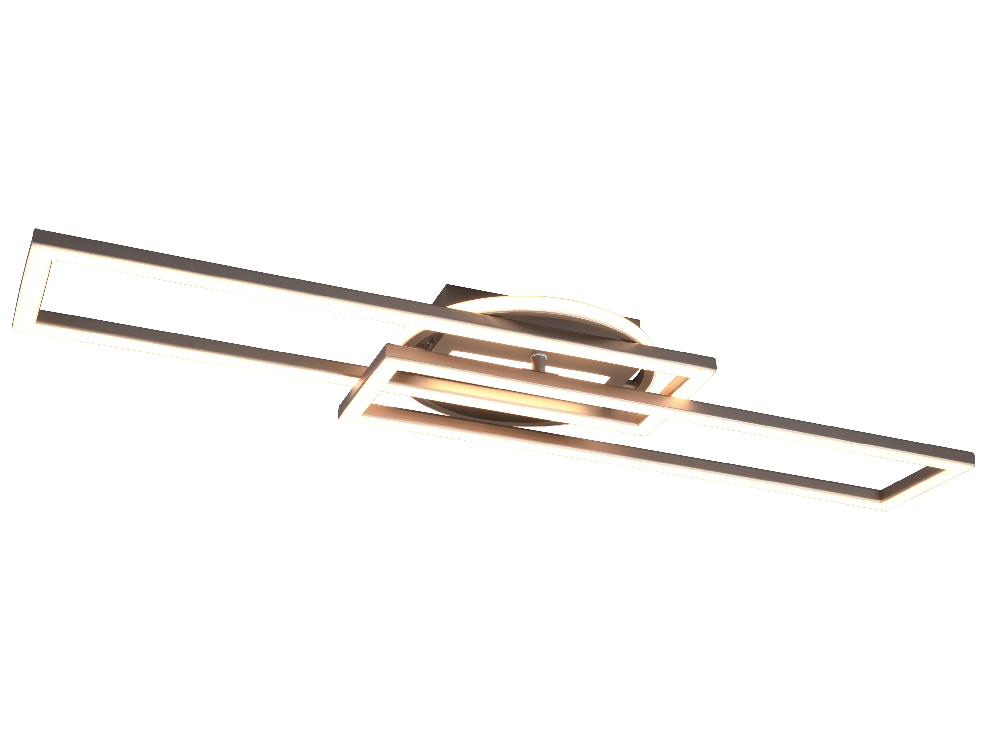 REALITY LED-Deckenleuchte Twister R67183107 nickel-matt, 30 W, 4500 lm, CCT REALITY LED-Deckenleuchte Twister R67183107 nickel-matt, 30 W, 4500 lm, CCT