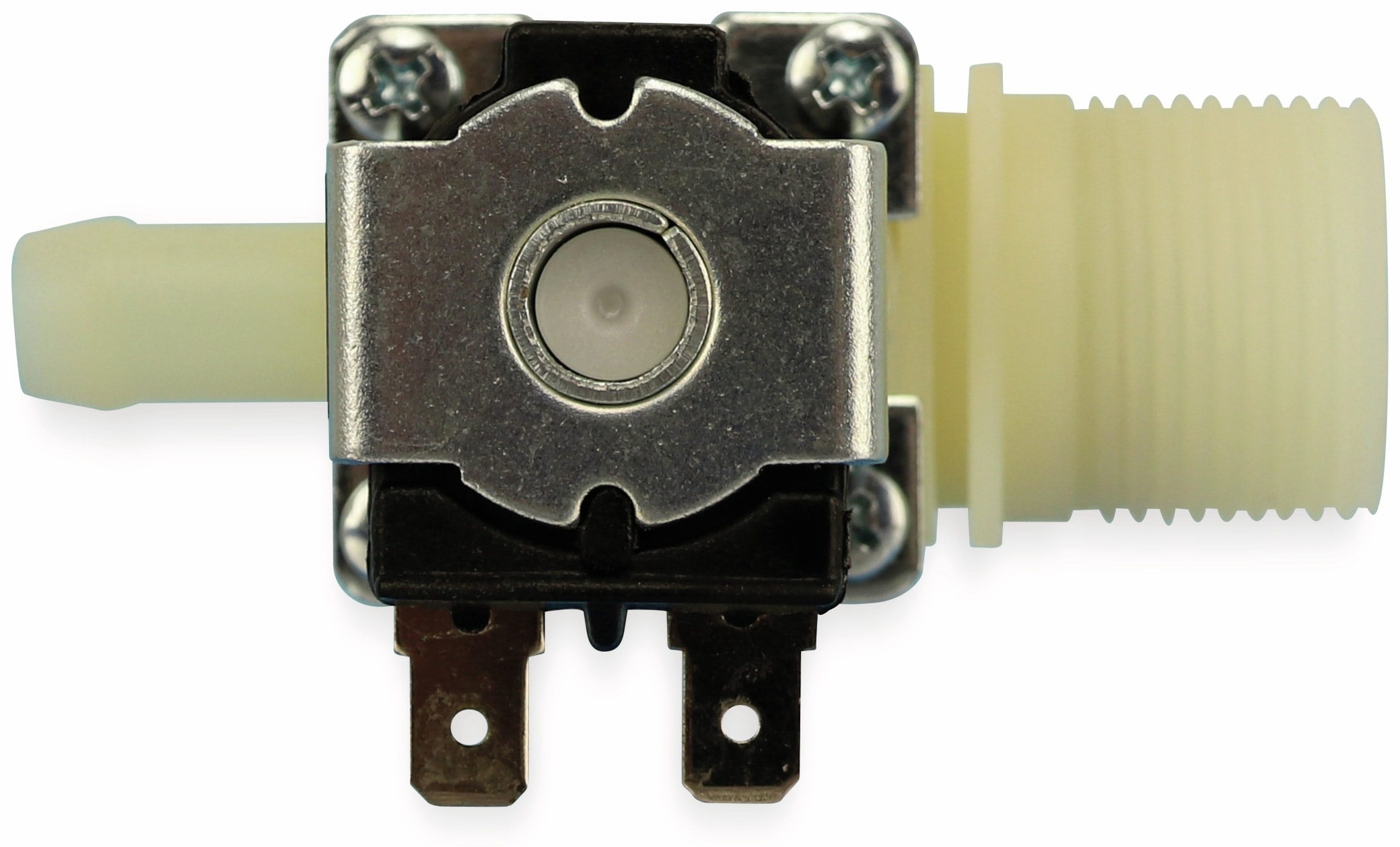 Magnetventil, 12V-, 0,2...10bar, Eingang 3/4", Ausgang Ø 11mm Magnetventil, 12V-, 0,2...10bar, Eingang 3/4", Ausgang Ø 11mm