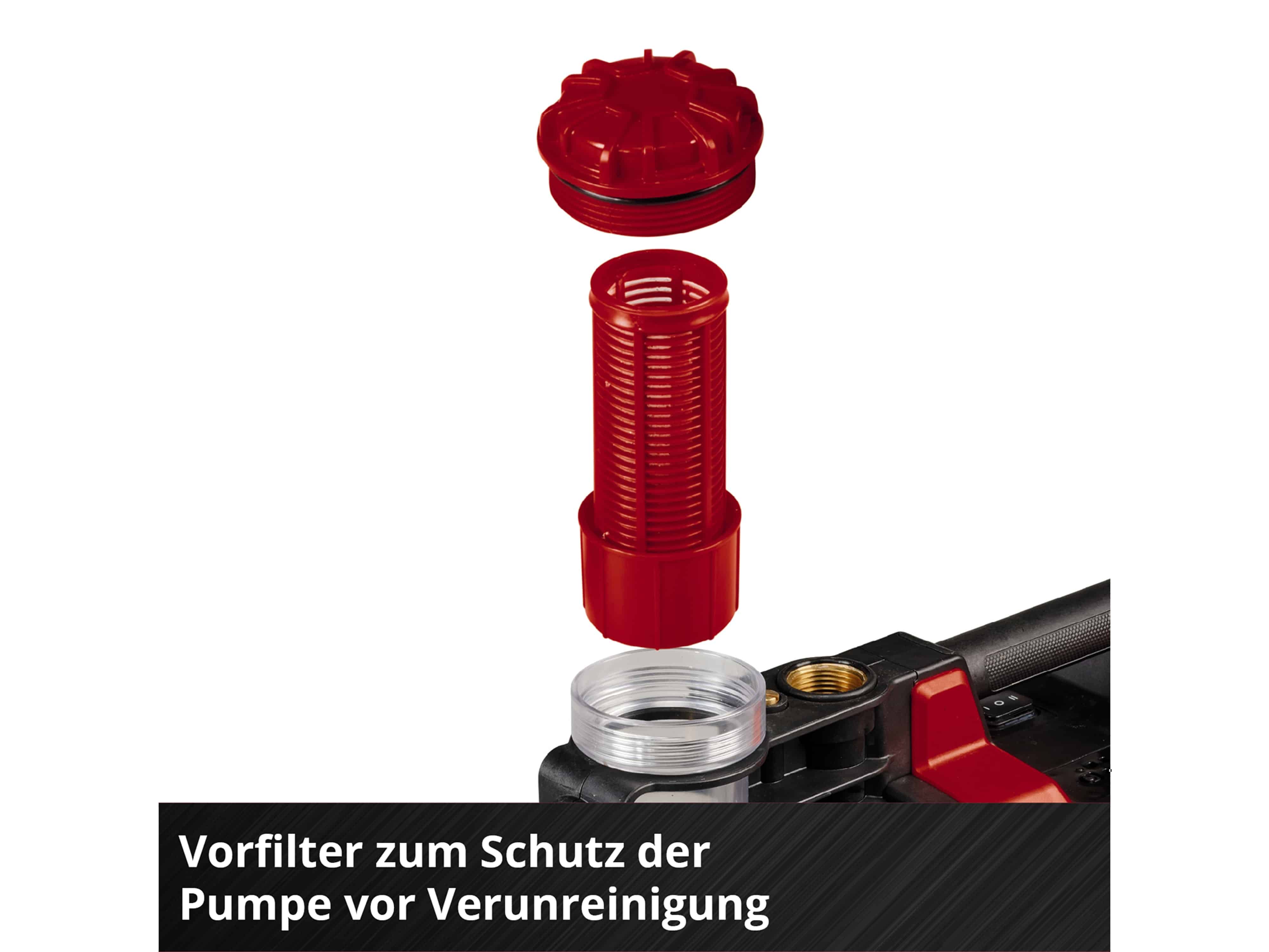EINHELL Akku-Gartenpumpe Aquinna 36/38 F LED, Solo EINHELL Akku-Gartenpumpe Aquinna 36/38 F LED, Solo