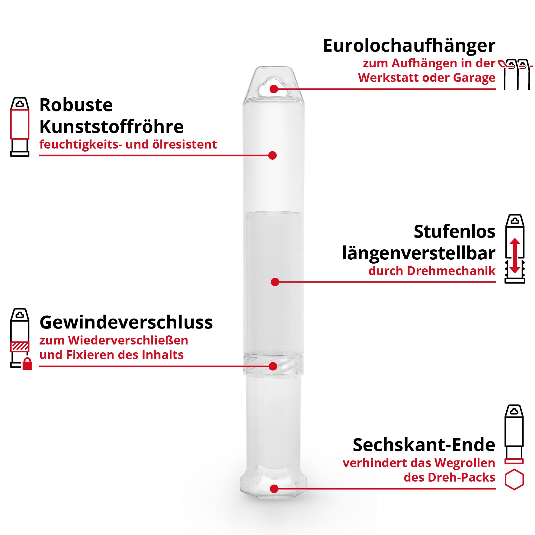 EINHELL SDS-Plus Bohrer-Set 265515, 6-14 mm, 210 mm, 7-teilig EINHELL SDS-Plus Bohrer-Set 265515, 6-14 mm, 210 mm, 7-teilig
