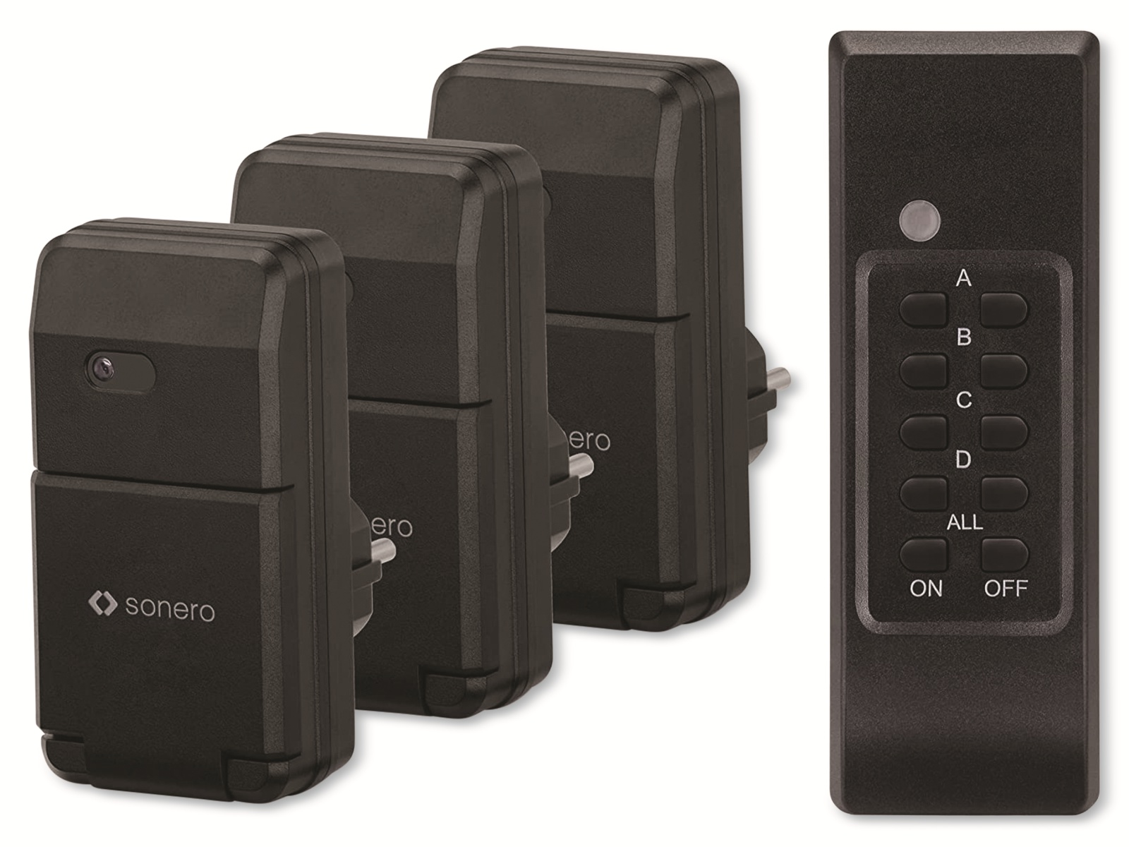 SONERO Funksteckdosen-Set S-RCS303, Outdoor SONERO Funksteckdosen-Set S-RCS303, Outdoor
