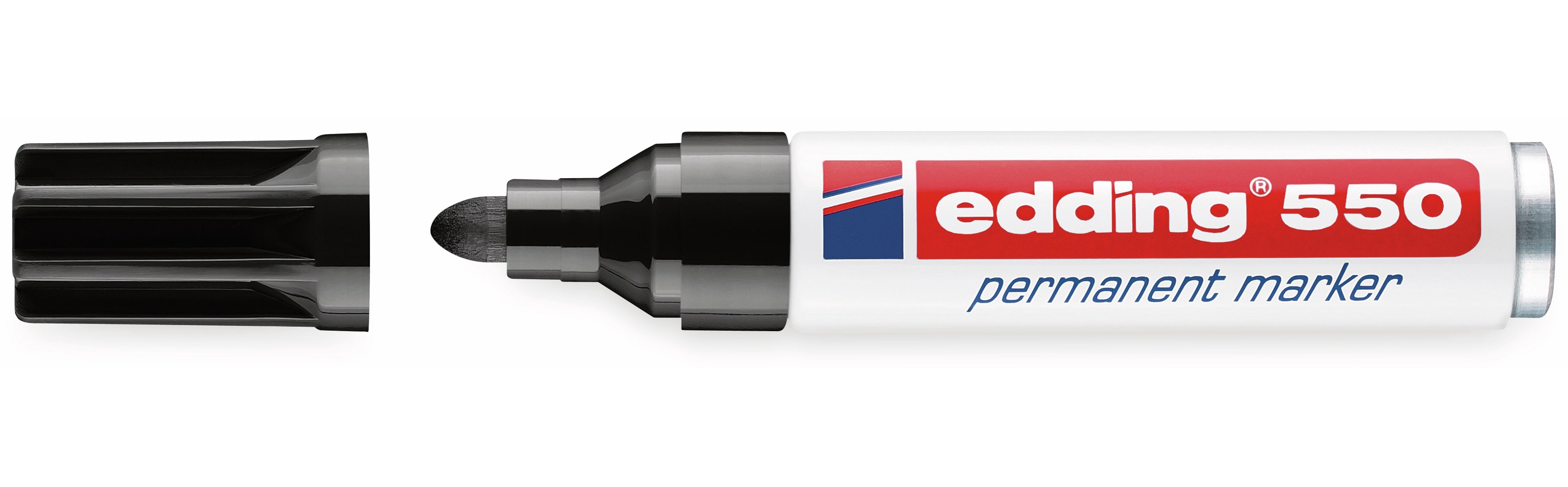 EDDING Permanent-Marker, e-550, schwarz