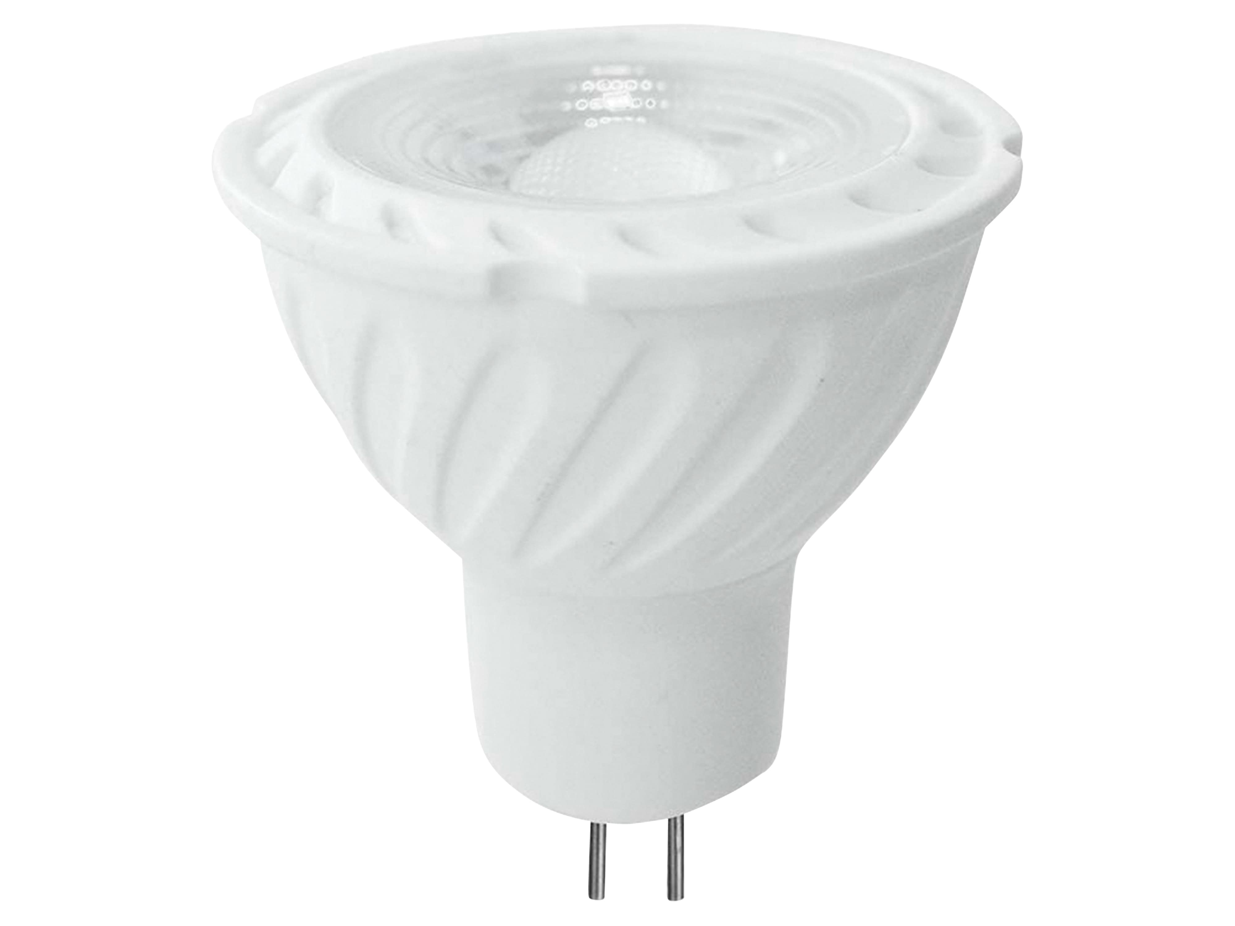 V-TAC LED-Lampe VT-257, GU5.3, EEK: F, 6W, 455lm, 3000K V-TAC LED-Lampe VT-257, GU5.3, EEK: F, 6W, 455lm, 3000K