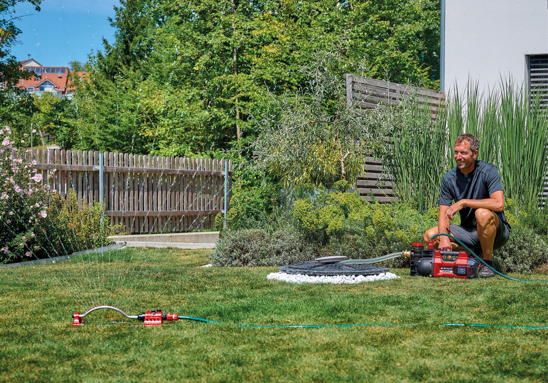 EINHELL Akku-Gartenpumpe AQUINNA 36/34