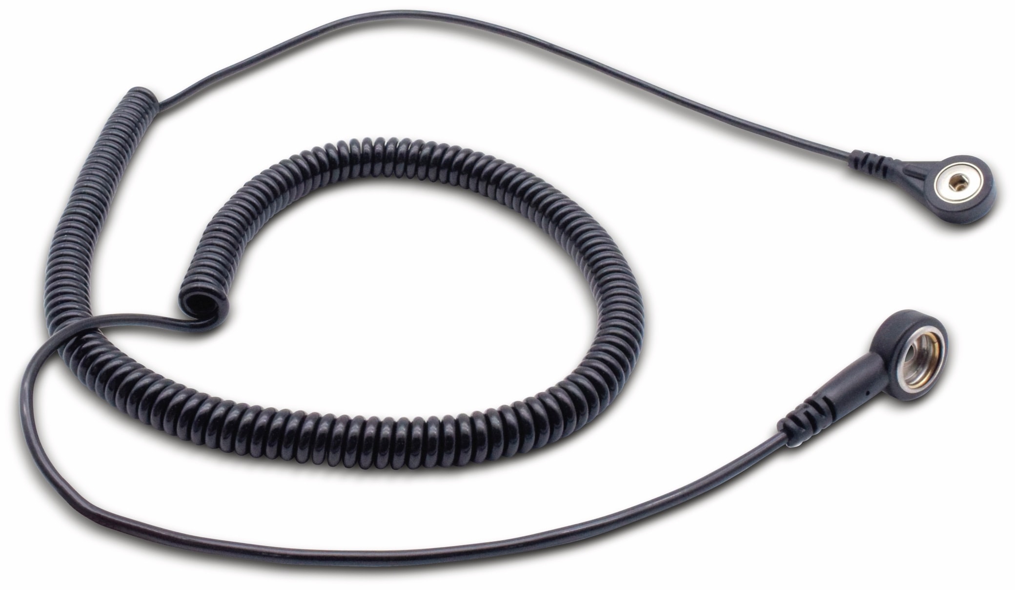 QUADRIOS, 1903EC020, Spiralkabel 3,6 m Knopf 10 mm auf 4 mm