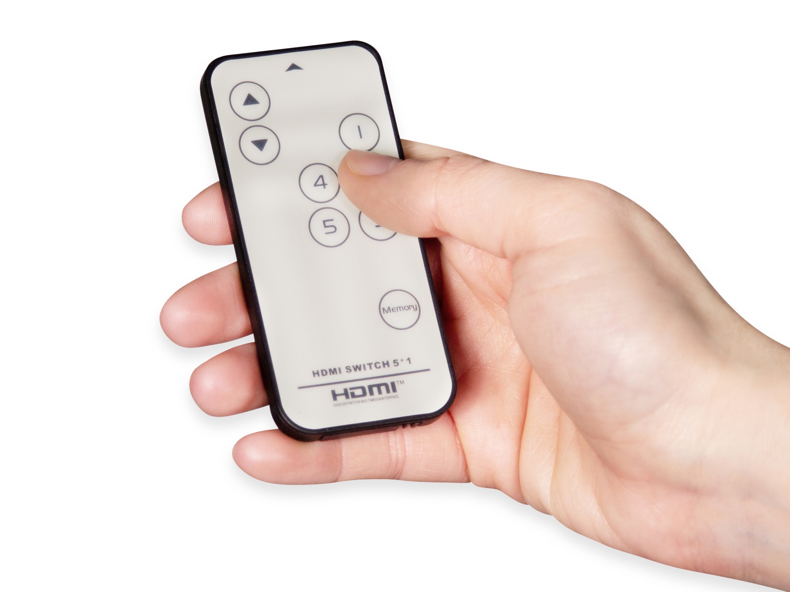 LogiLink HDMI-Switch HD0048, 5x1-Port, 4K/60 Hz