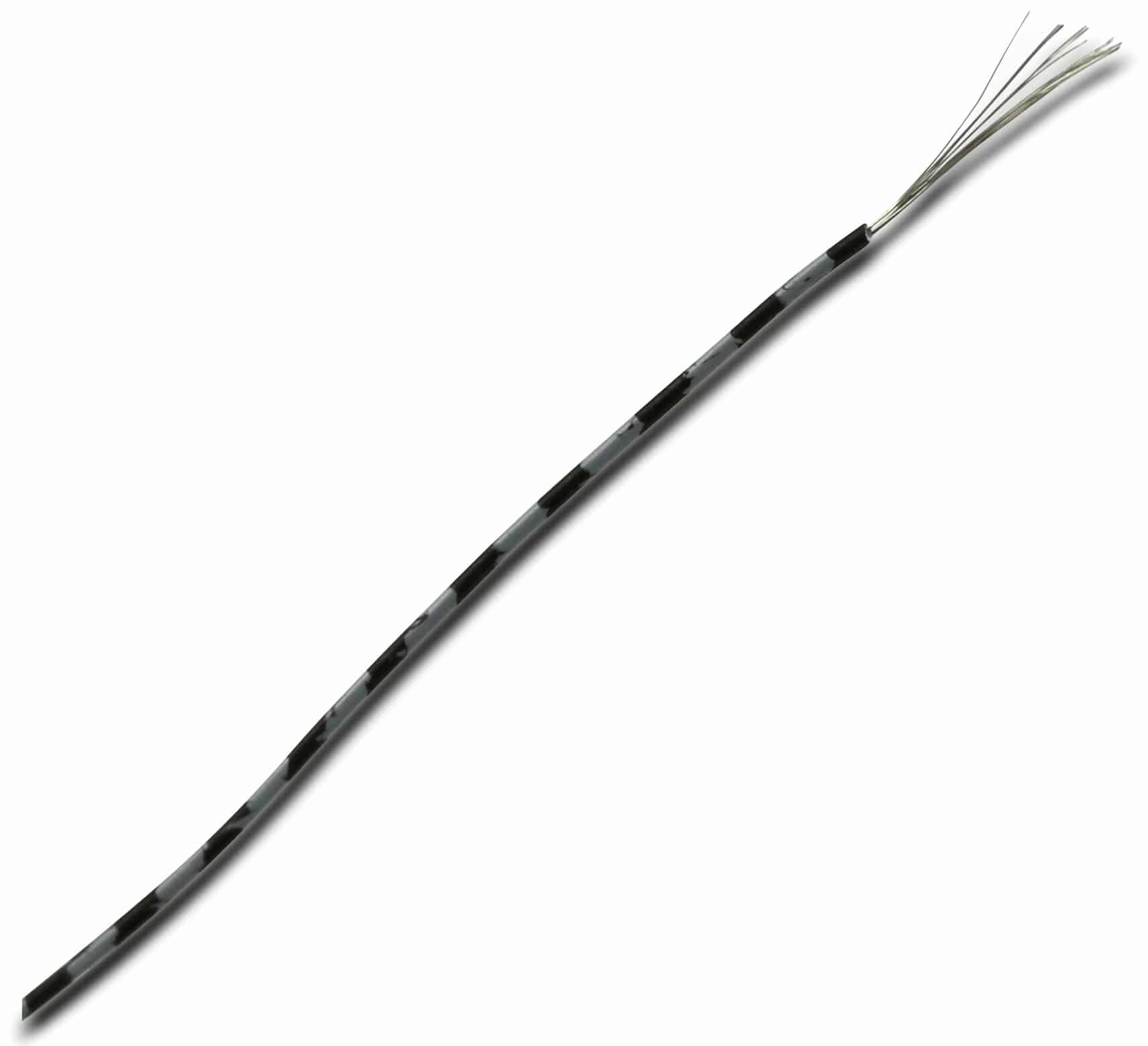 RAUTRONIC Litze, 1x0,14, 25m Spule, grau/schwarz, LIYV RAUTRONIC Litze, 1x0,14, 25m Spule, grau/schwarz, LIYV