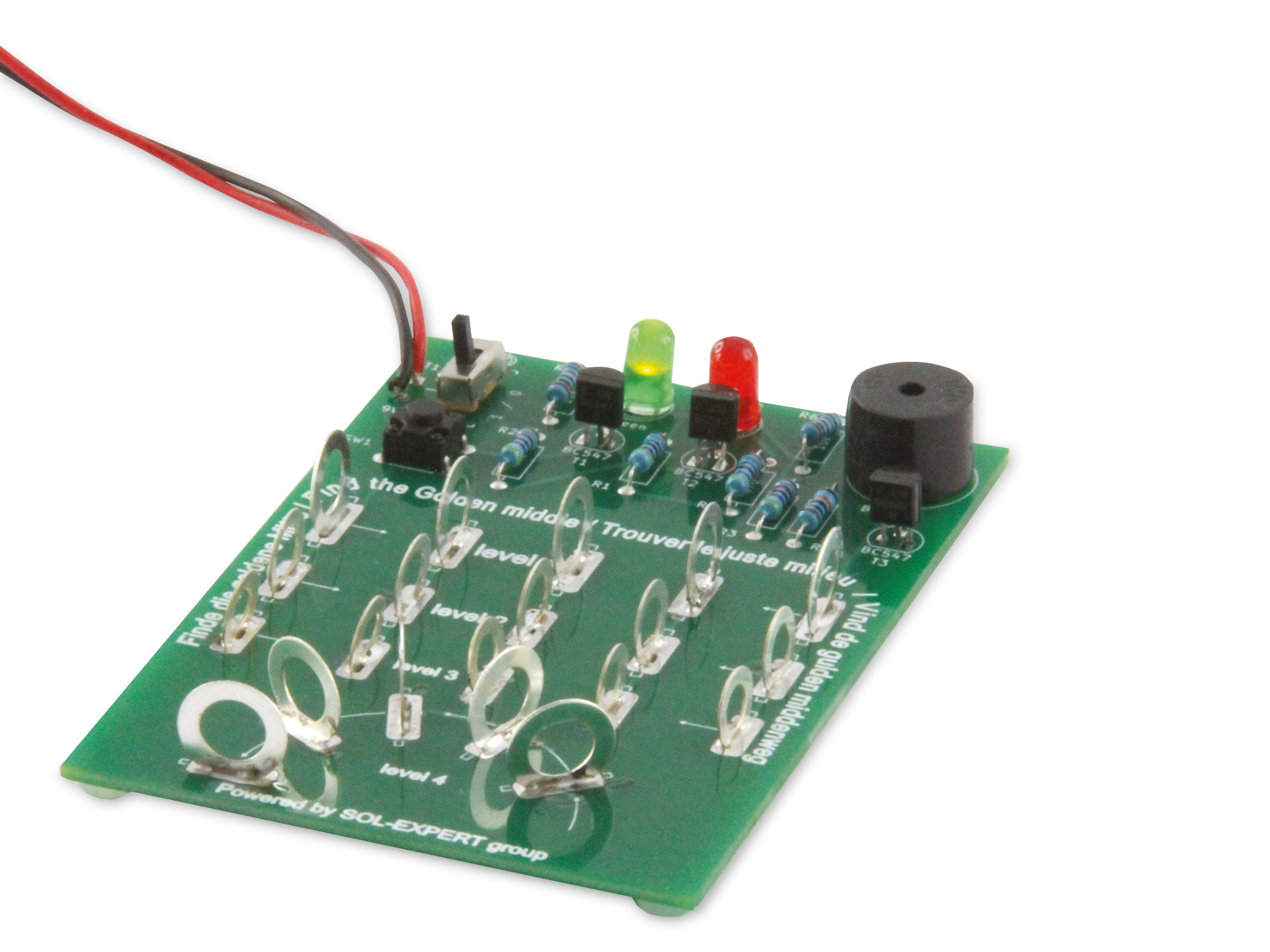 SOL-EXPERT Platinen Bausatz "Goldene Mitte"