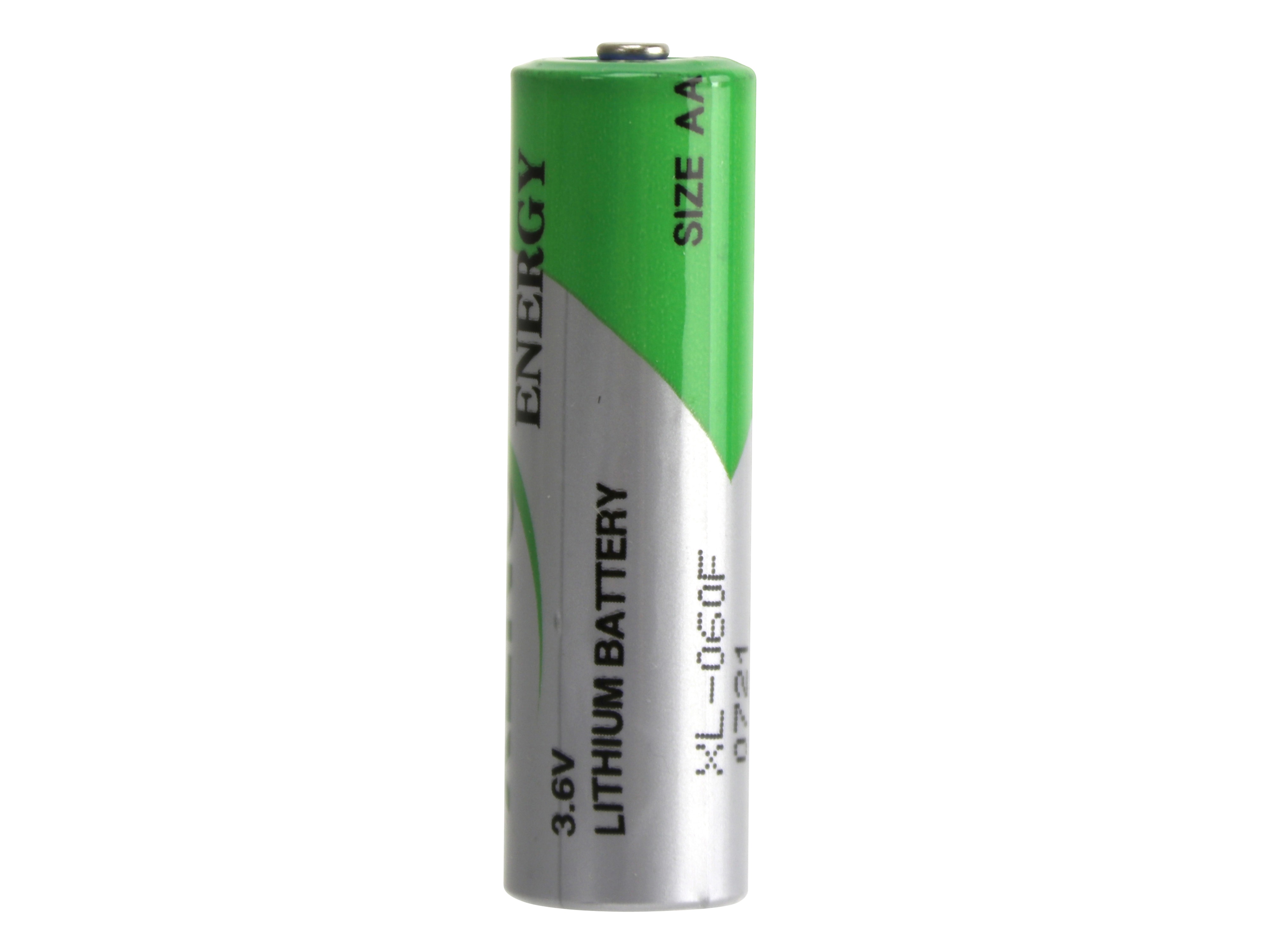 XENO, Lithium-Batterie, XL-060F, 3,6V/2,4Ah, Knopfanschluss XENO, Lithium-Batterie, XL-060F, 3,6V/2,4Ah, Knopfanschluss