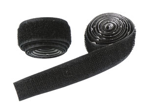 Klettband-Set, schwarz Klettband-Set, schwarz