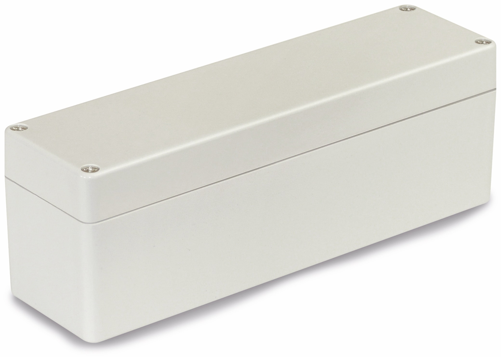 Modulgehäuse ABS, 160x45x55 mm, IP65, lichtgrau Modulgehäuse ABS, 160x45x55 mm, IP65, lichtgrau