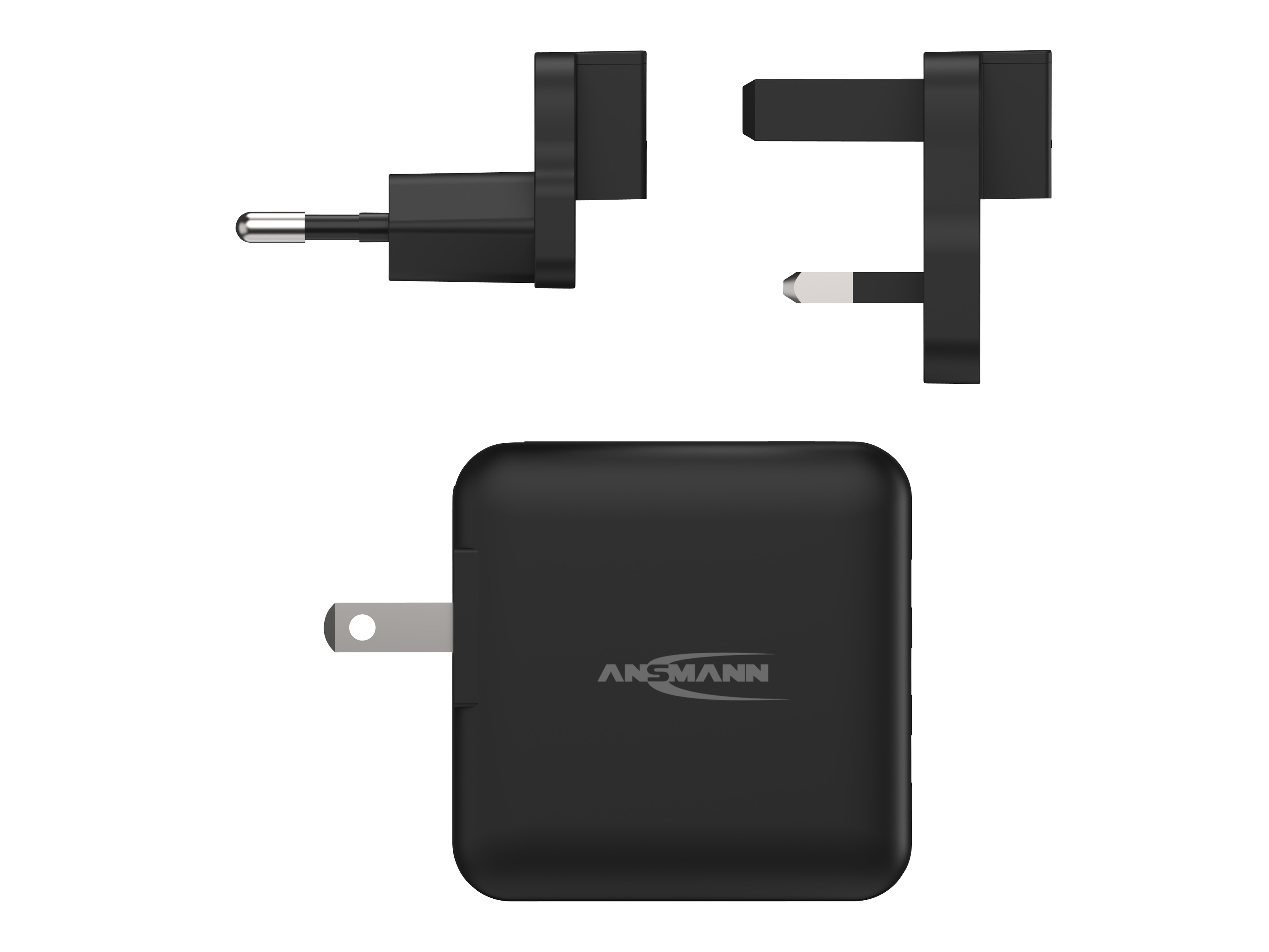 ANSMANN USB-Ladegerät TC315, 3 A, 15 W, 3x USB-A, schwarz