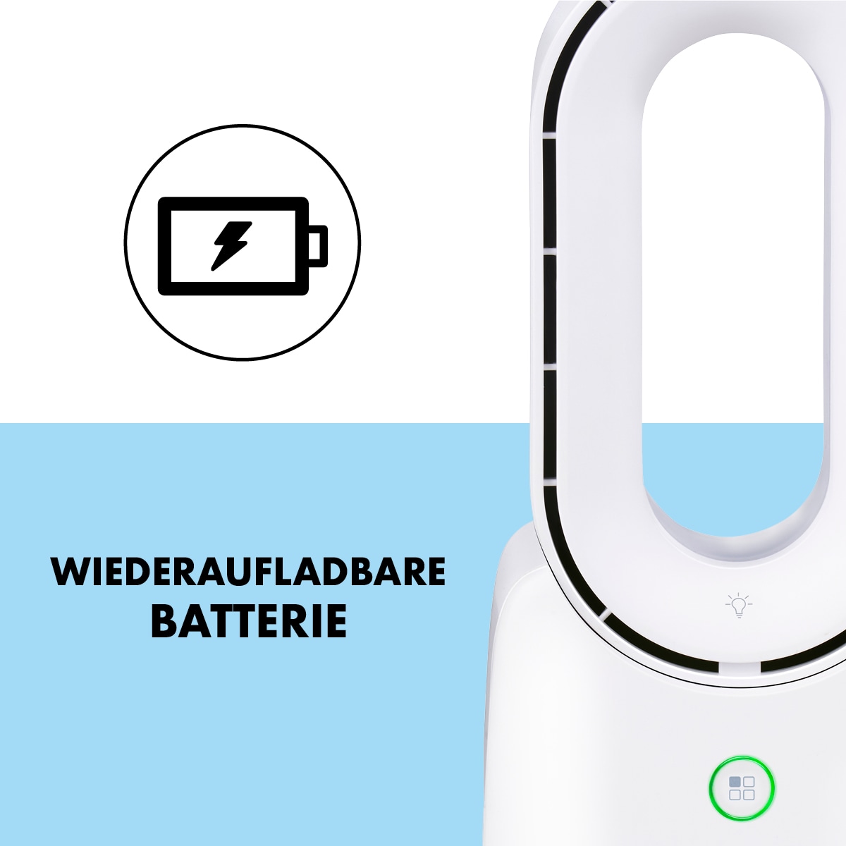 LIFETIME AIR Luftkühler, 5 W, USB, weiß