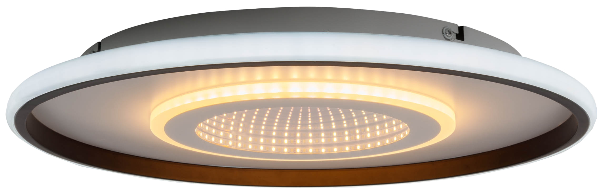 NÄVE LED-Deckenleuchte 1408277, 40W, 1800lm, 3D-Effekt, weiß/schwarz NÄVE LED-Deckenleuchte 1408277, 40W, 1800lm, 3D-Effekt, weiß/schwarz