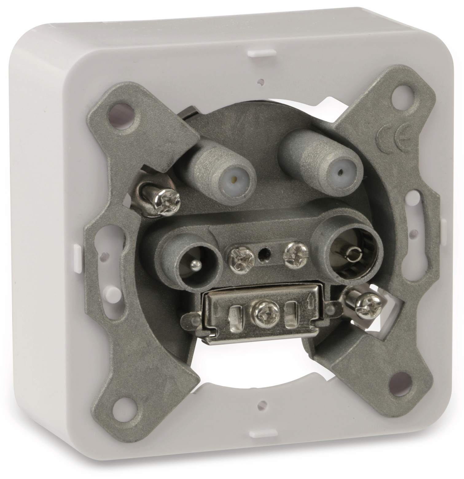 GOOBAY SAT-Doppel-Antennendose GOOBAY SAT-Doppel-Antennendose