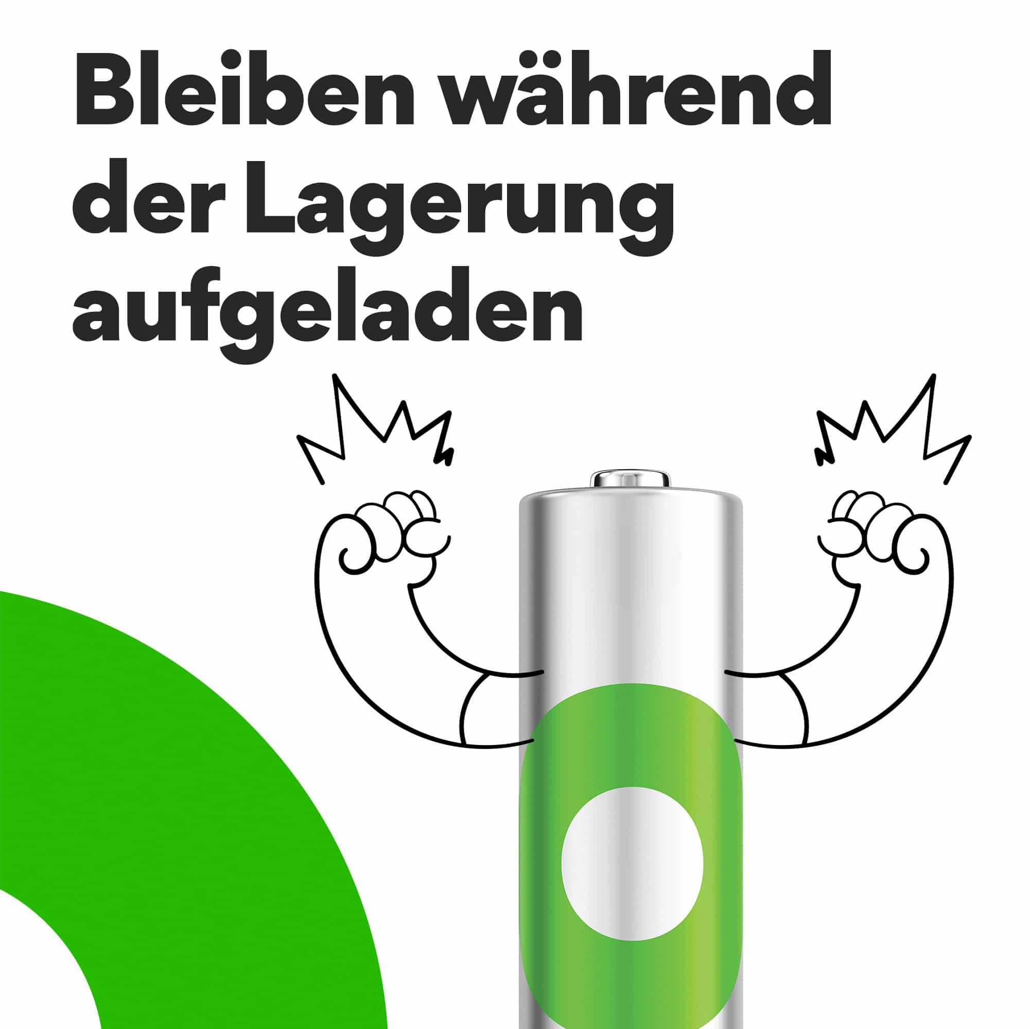 GP ReCyKO NiMH Akku Micro AAA, HR03 1,2V/ 650 mAh, 2 Stück GP ReCyKO NiMH Akku Micro AAA, HR03 1,2V/ 650 mAh, 2 Stück