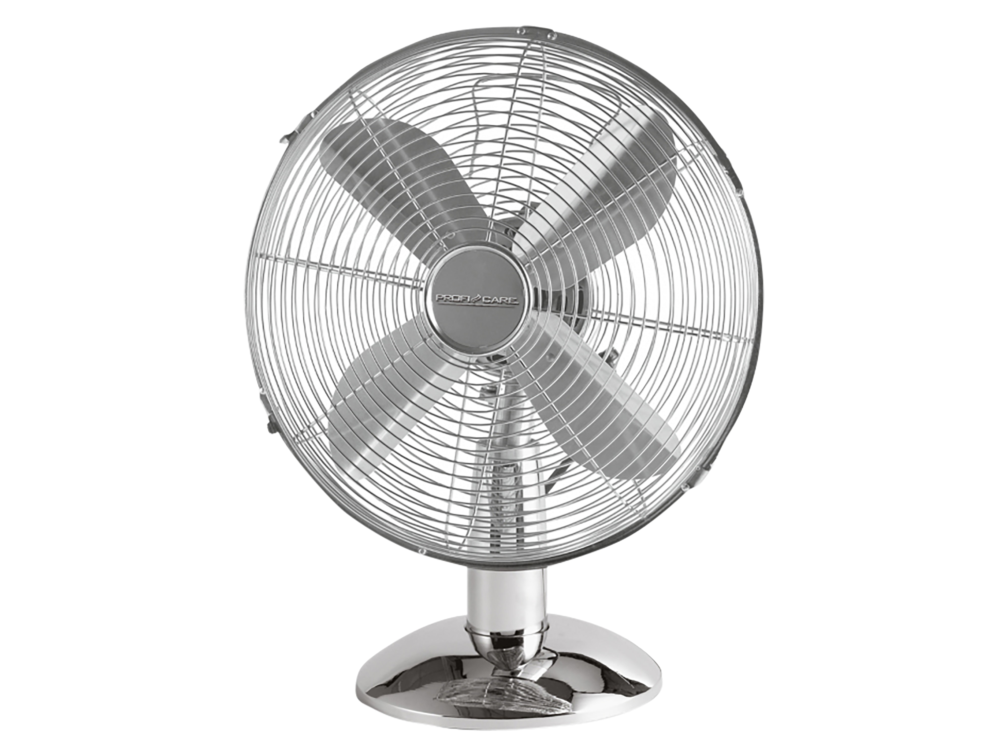 PROFI CARE Tischventilator PC-VL 3063 M, 30cm, Metall, chrom, 35 W