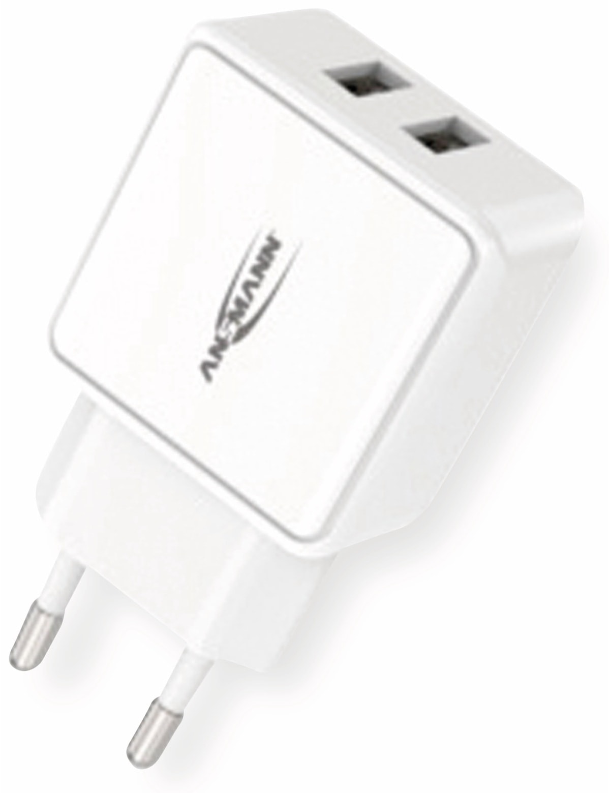 ANSMANN USB-Ladegerät HC212, 5 V, 2,4 A, 2-Port, weiß ANSMANN USB-Ladegerät HC212, 5 V, 2,4 A, 2-Port, weiß