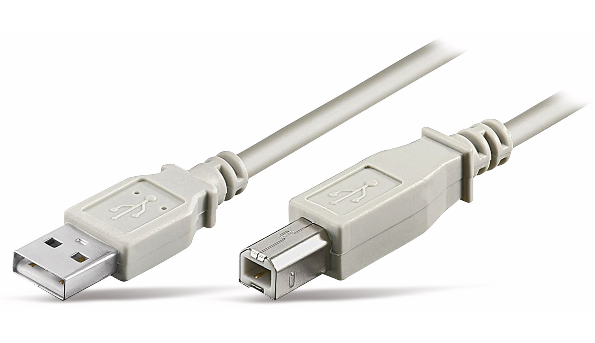 S-IMPULS USB 2.0 Anschlusskabel, 1,8 m, grau