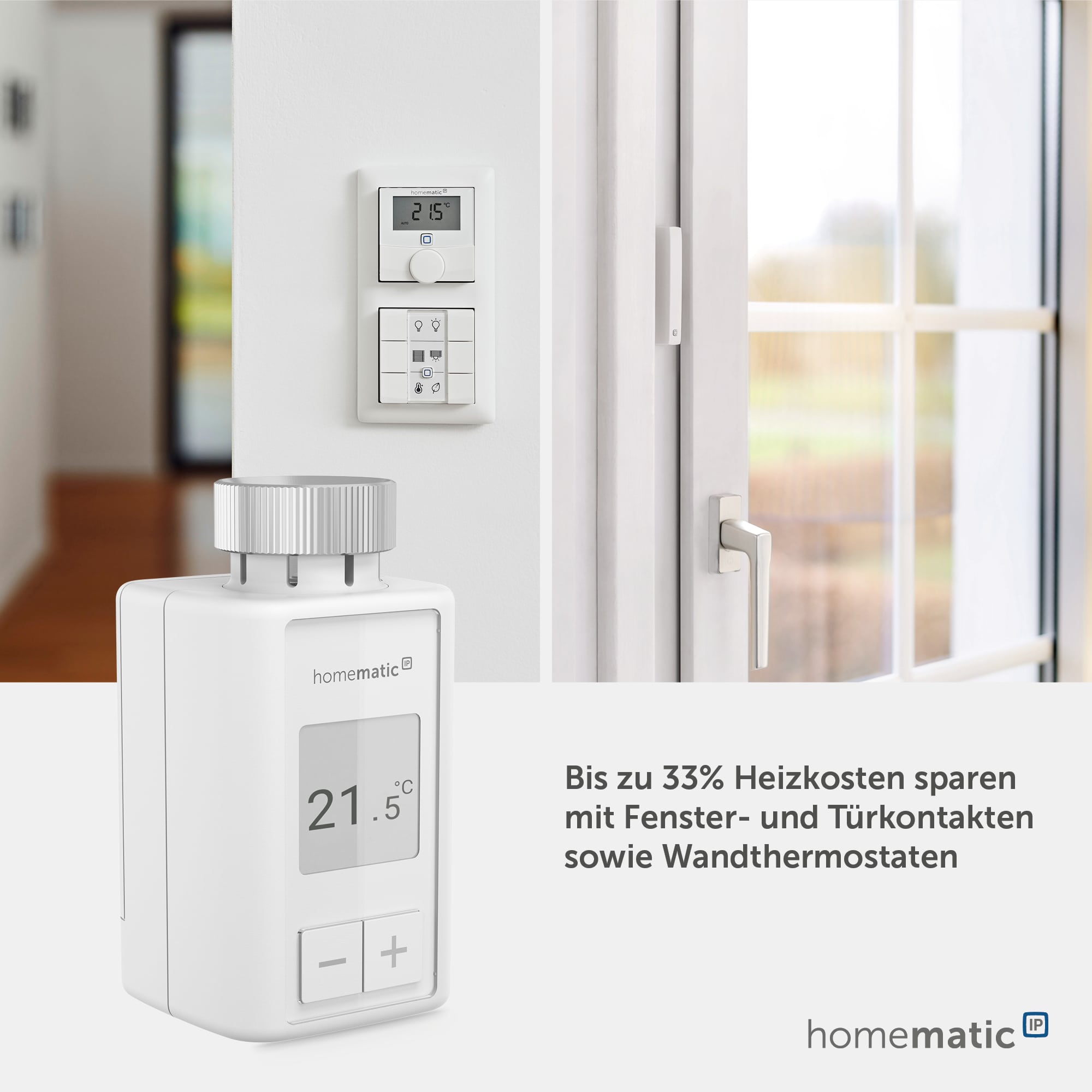 HOMEMATIC IP 160230A0, Heizkörper-thermostat Flex