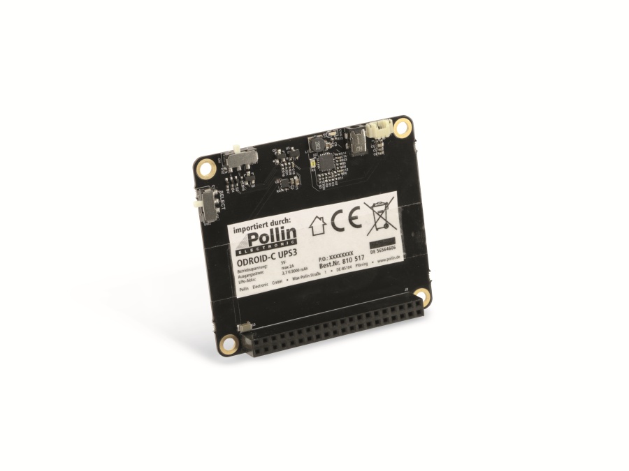 ODROID-C UPS3, USV, LiPo, 3 Ah