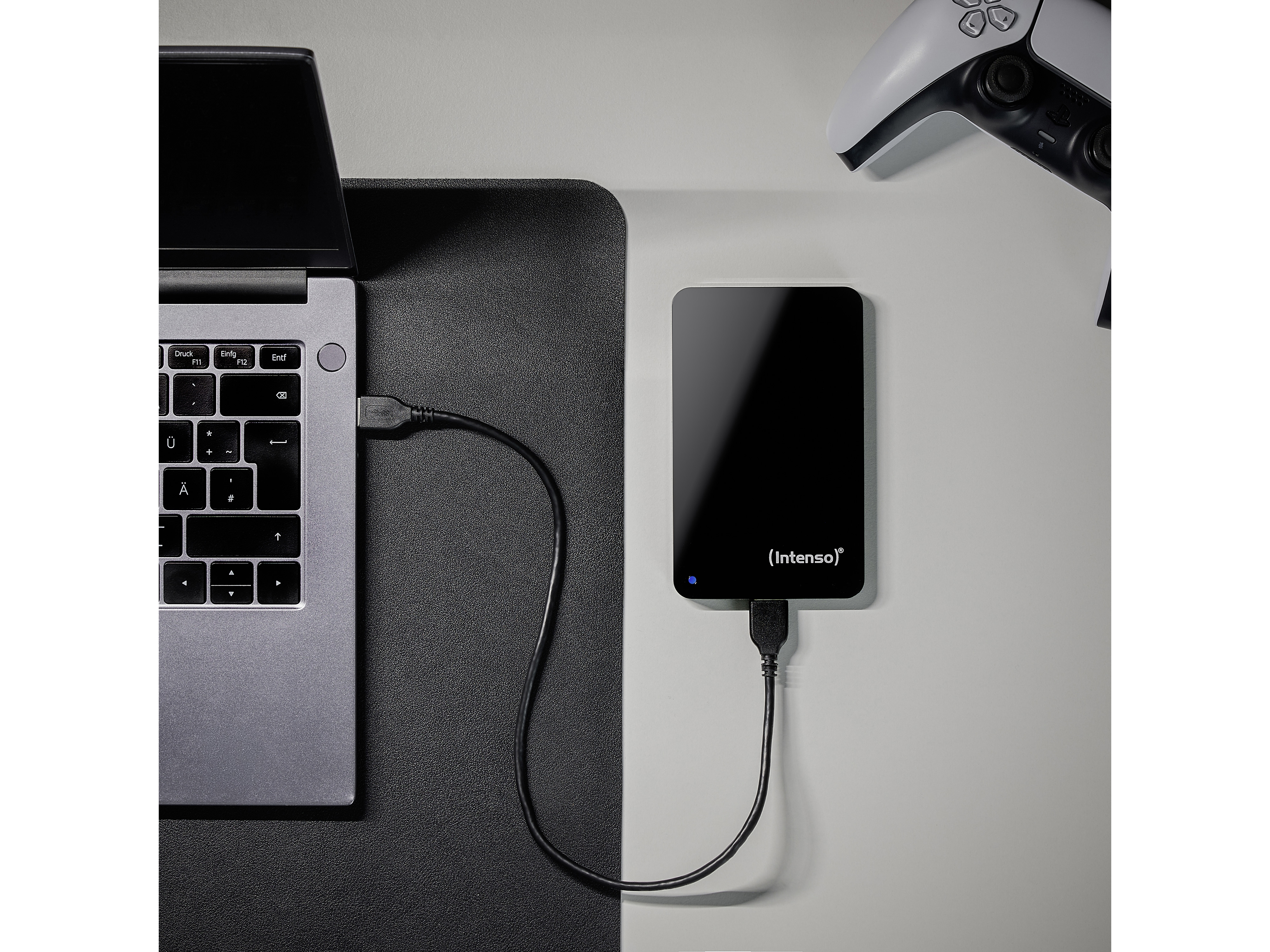 INTENSO USB 3.0-HDD Memory Case, 1 TB, schwarz, refurbished